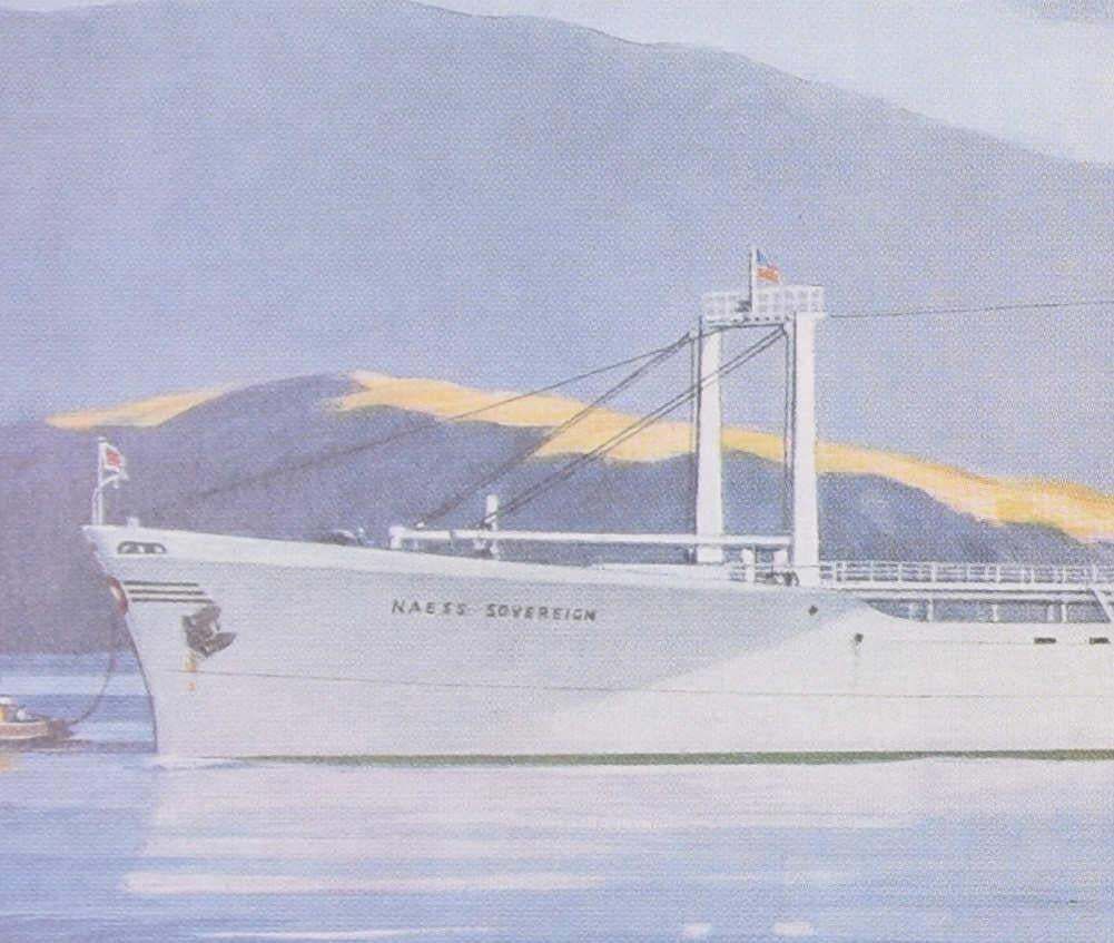 Naess Sovereign, Lithograph By Laurence Dunn photo furniture