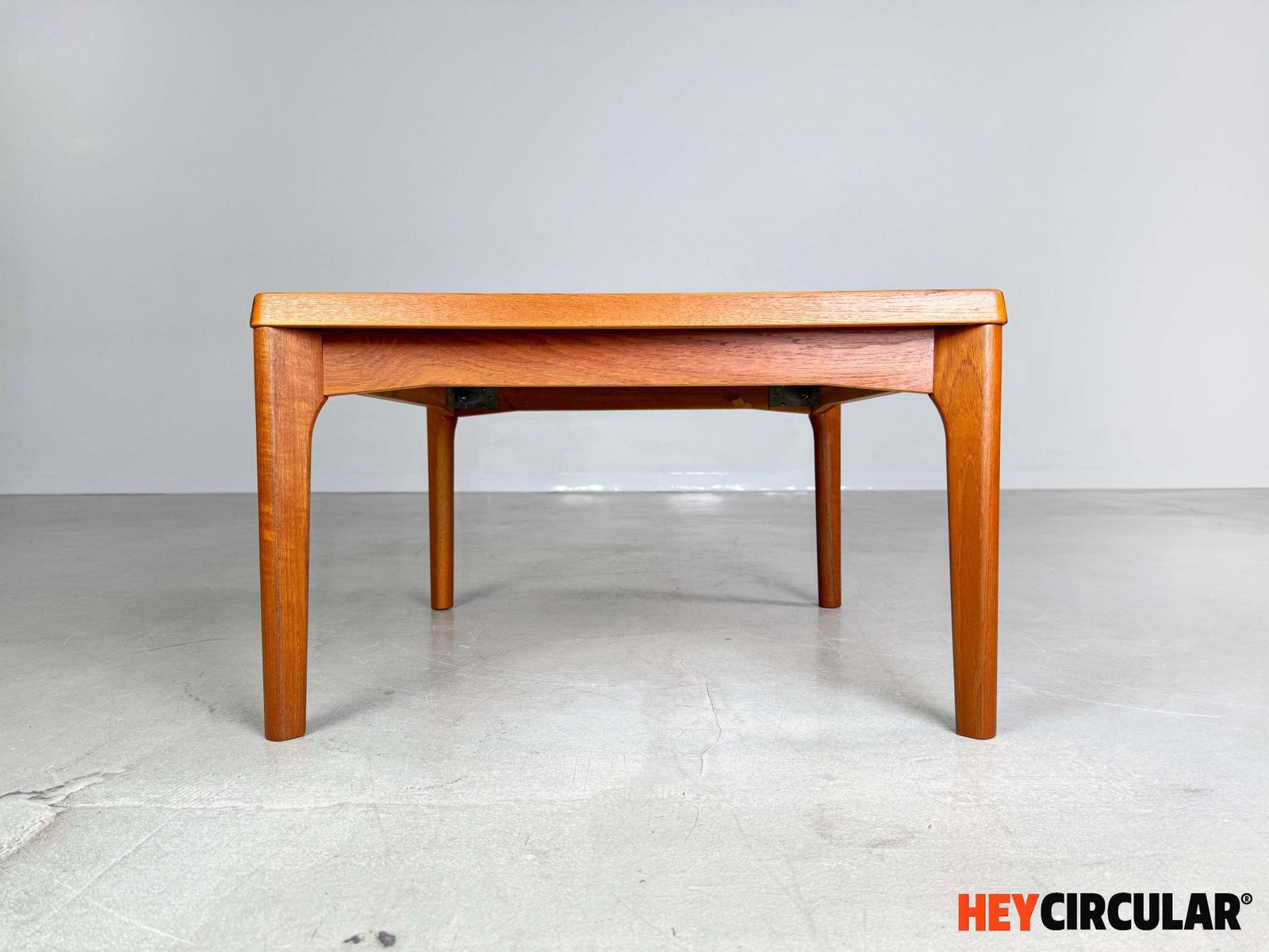Original Henning Kjaernulf Midcentury Coffee Table Velje Stolefabrik Teak photo vinterior