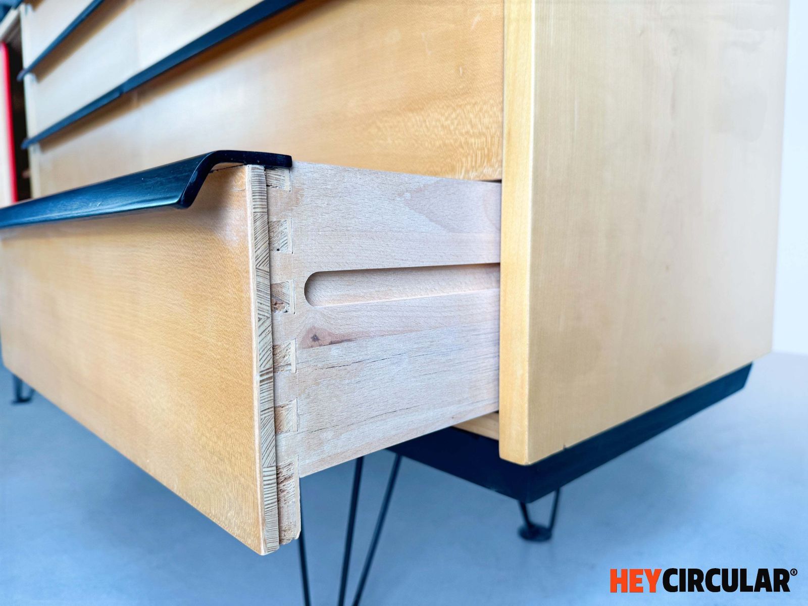 photo furniture Original Alfred Altherr Sideboard Freba 330cm Switzerland 1950s