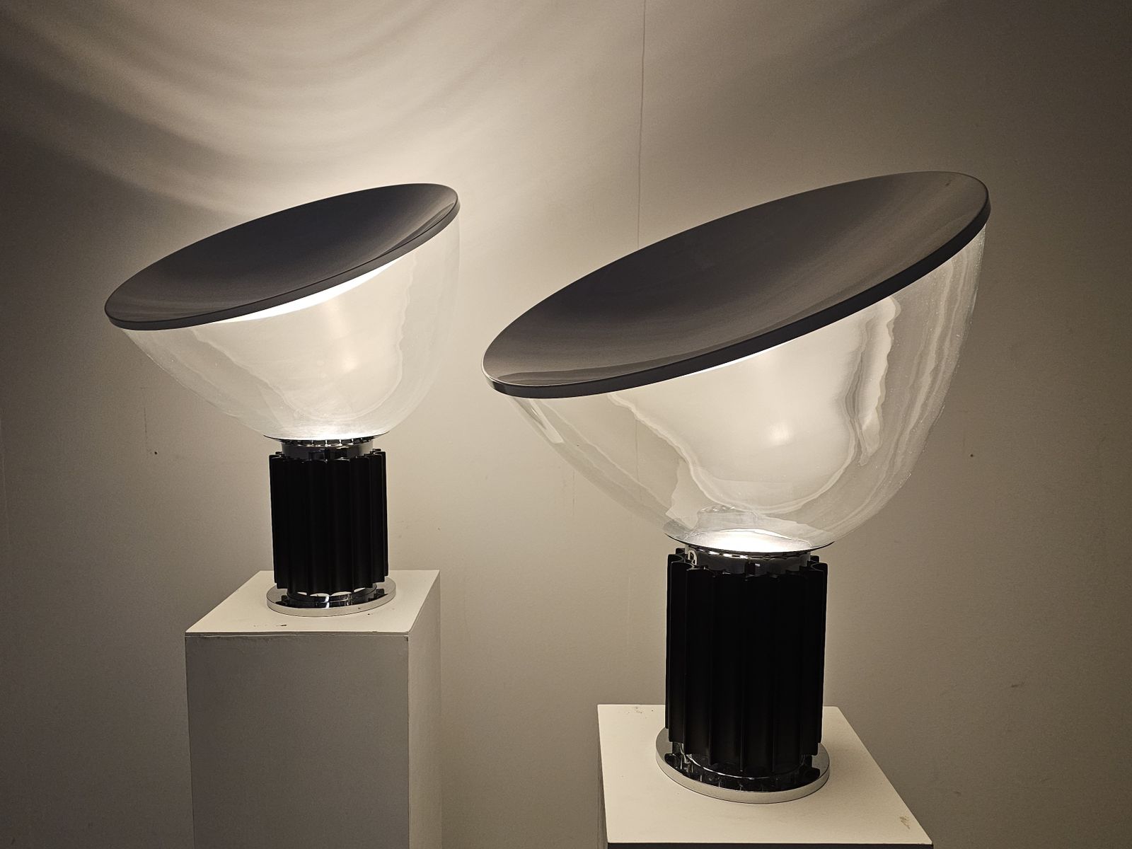 Taccia Table Lamps By Achille And Pier Giacomo Castiglioni For Flos, 1970s photo furniture