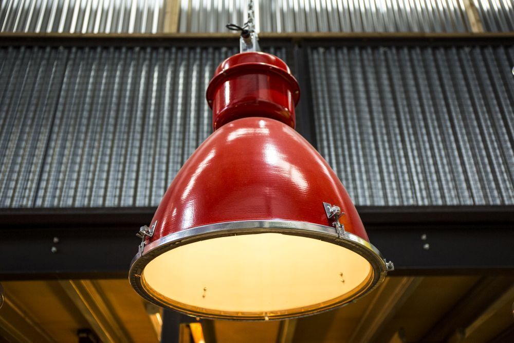Industrial Lights   Red