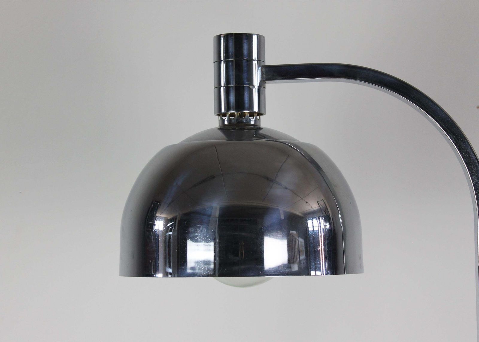 Franco Albini & Franca Helg Am/As Table Lamp In Steel By Sirrah 1960s Italy photo 2613.0