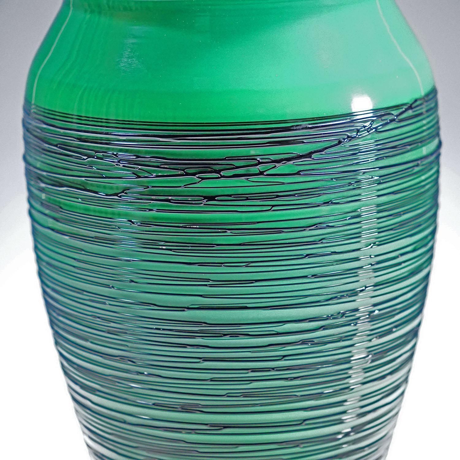 Large Toots Zynsky Vase 'Folto' For Venini 1988 photo Home Decor