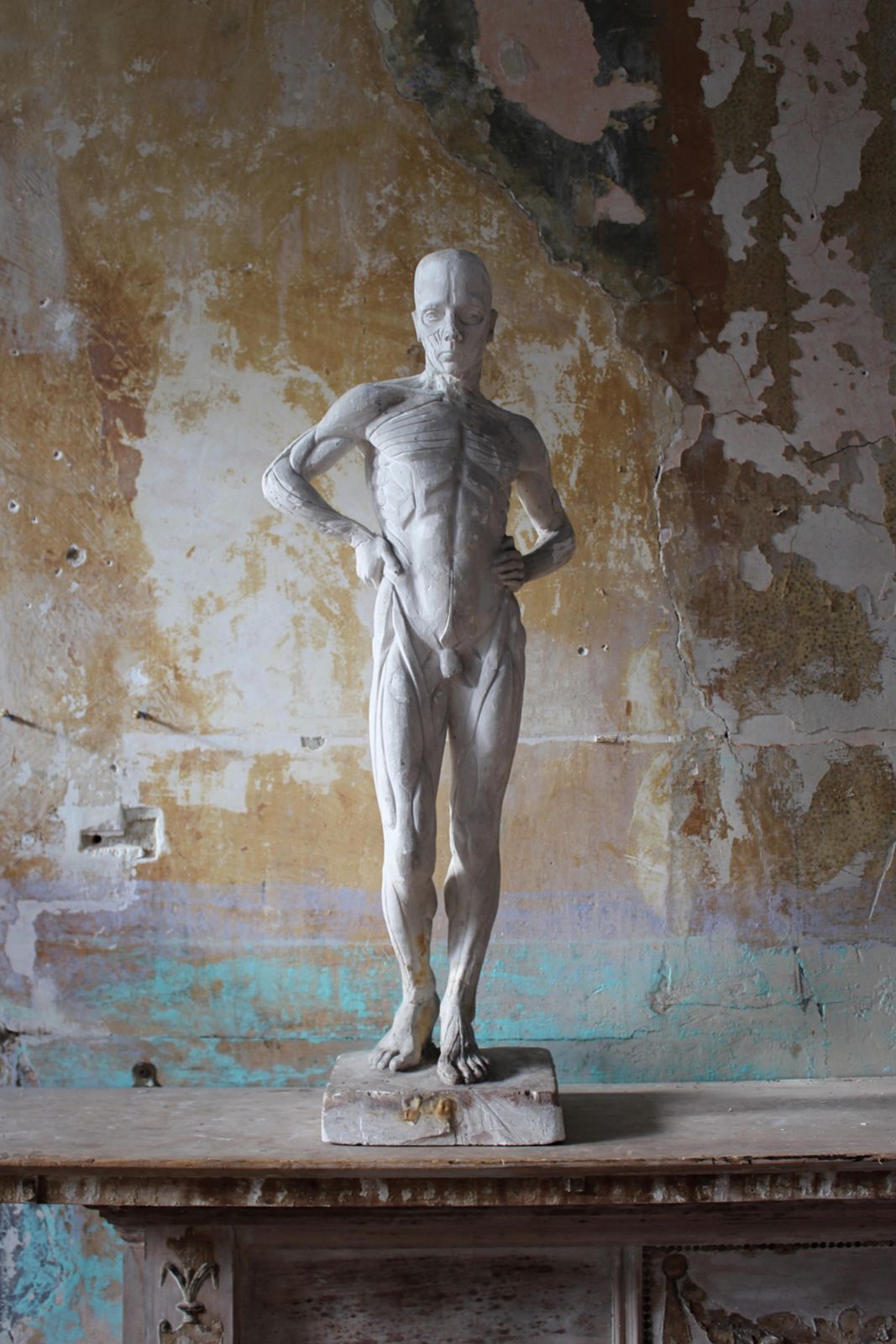 Plaster Encoche Sculpture By Mary Syme Boyd (1910 1997) Manner Of Antoine Houdon photo for sale