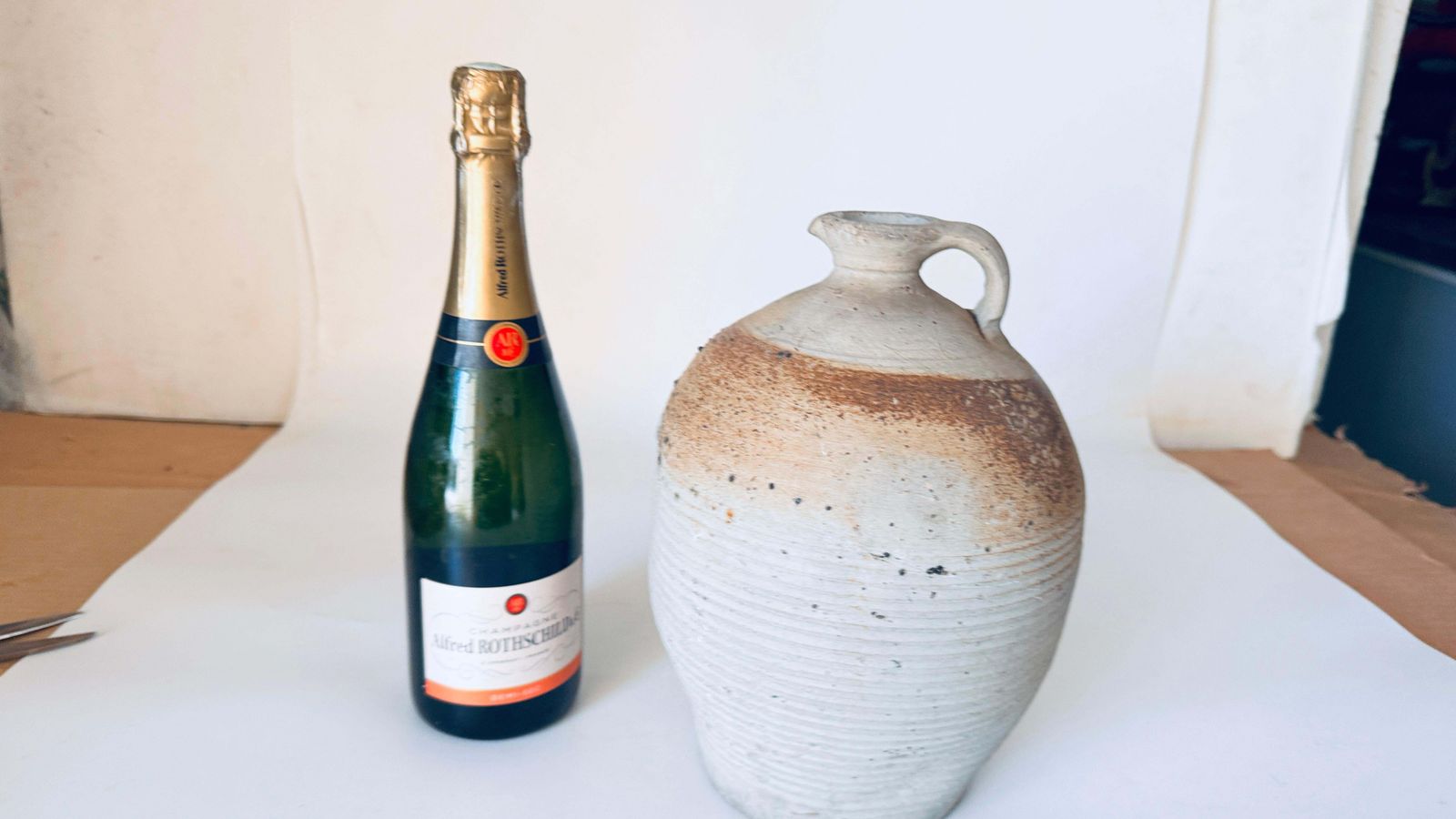 1950s 1960s French Provincial Pottery Jar, Côte D’azur Artisan Workshop photo furniture