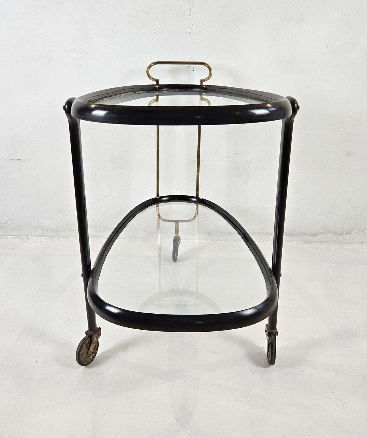 Midcentury Bar Cart By  Cesare Lacca Italy photo vinterior