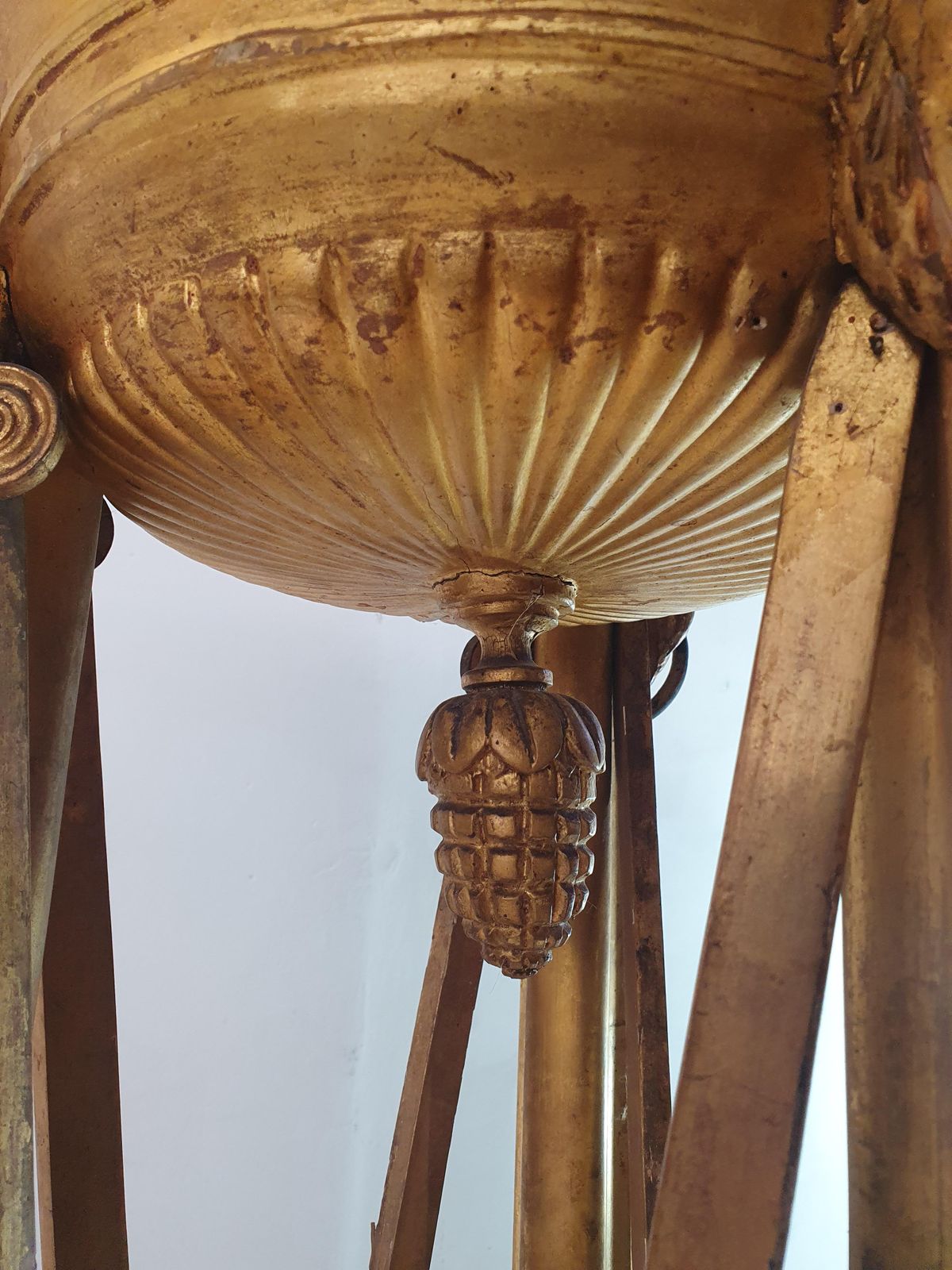Italian Guilded Gueridon Pedestal Circa 1750's photo buy