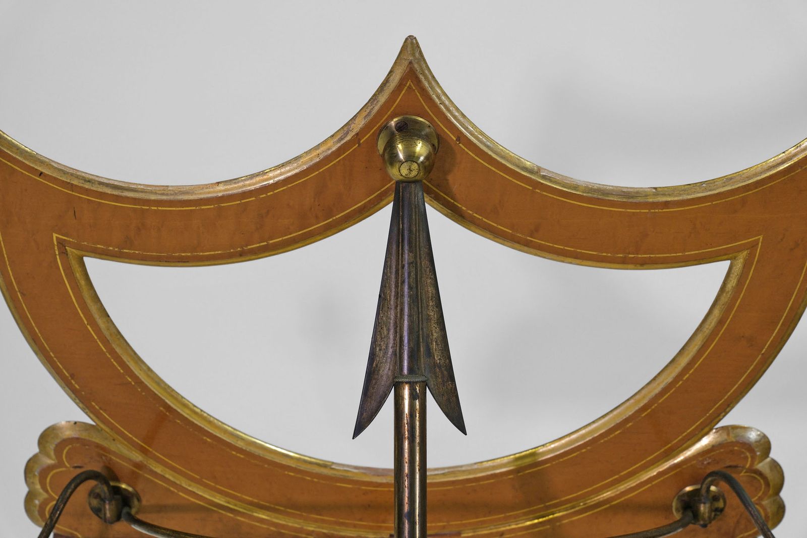 Regency Bird’s Eye Maple Parcel Gilt & Gilt Brass Adjustable Music Stand Attr Sebastien Erard photo buy