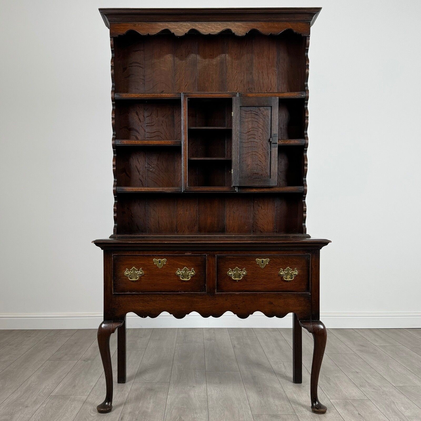 Antique 20th Century Small Oak Dresser Of Good Quality photo furniture