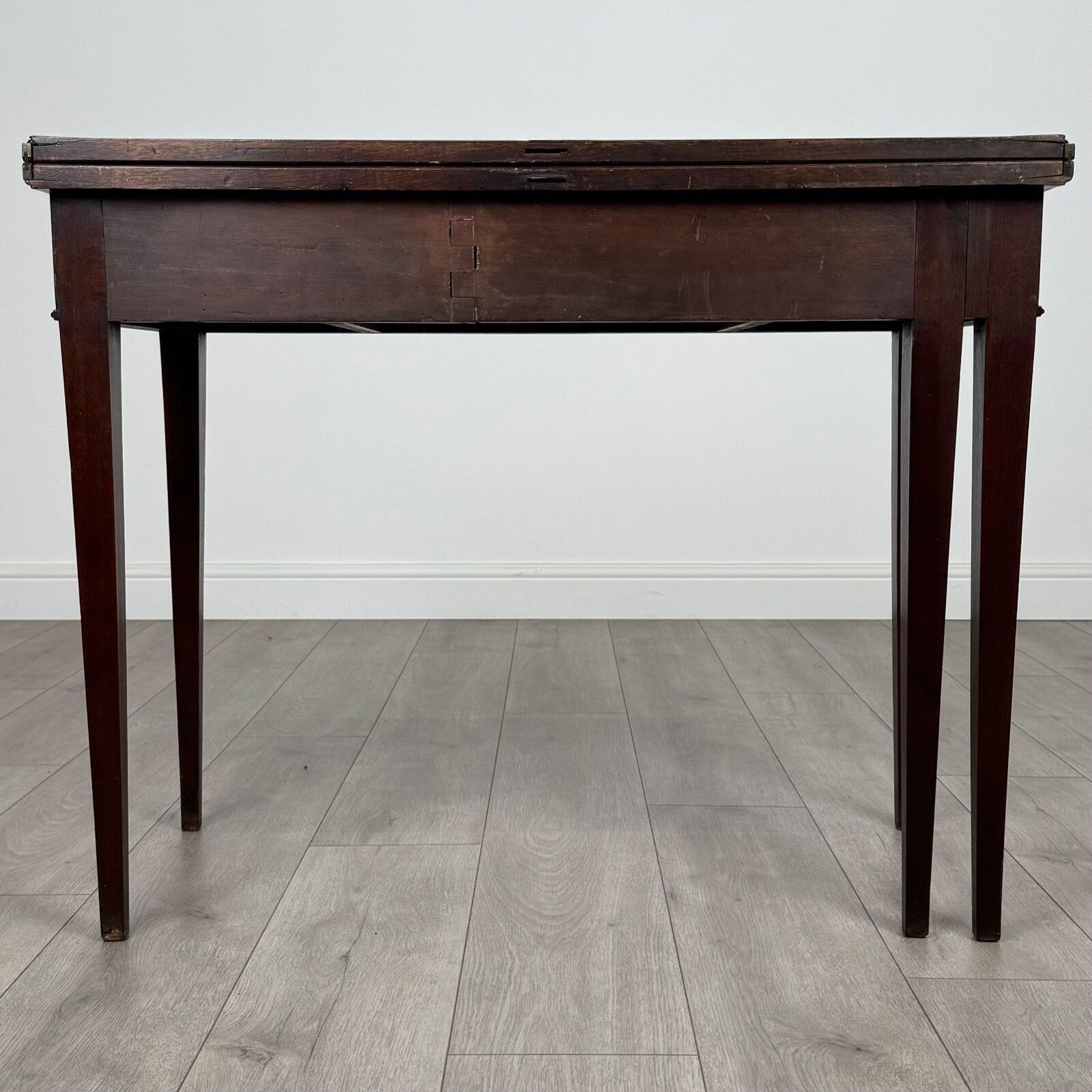 Antique 19th Century Good Quality Tea Table In Mahogany photo 585.0