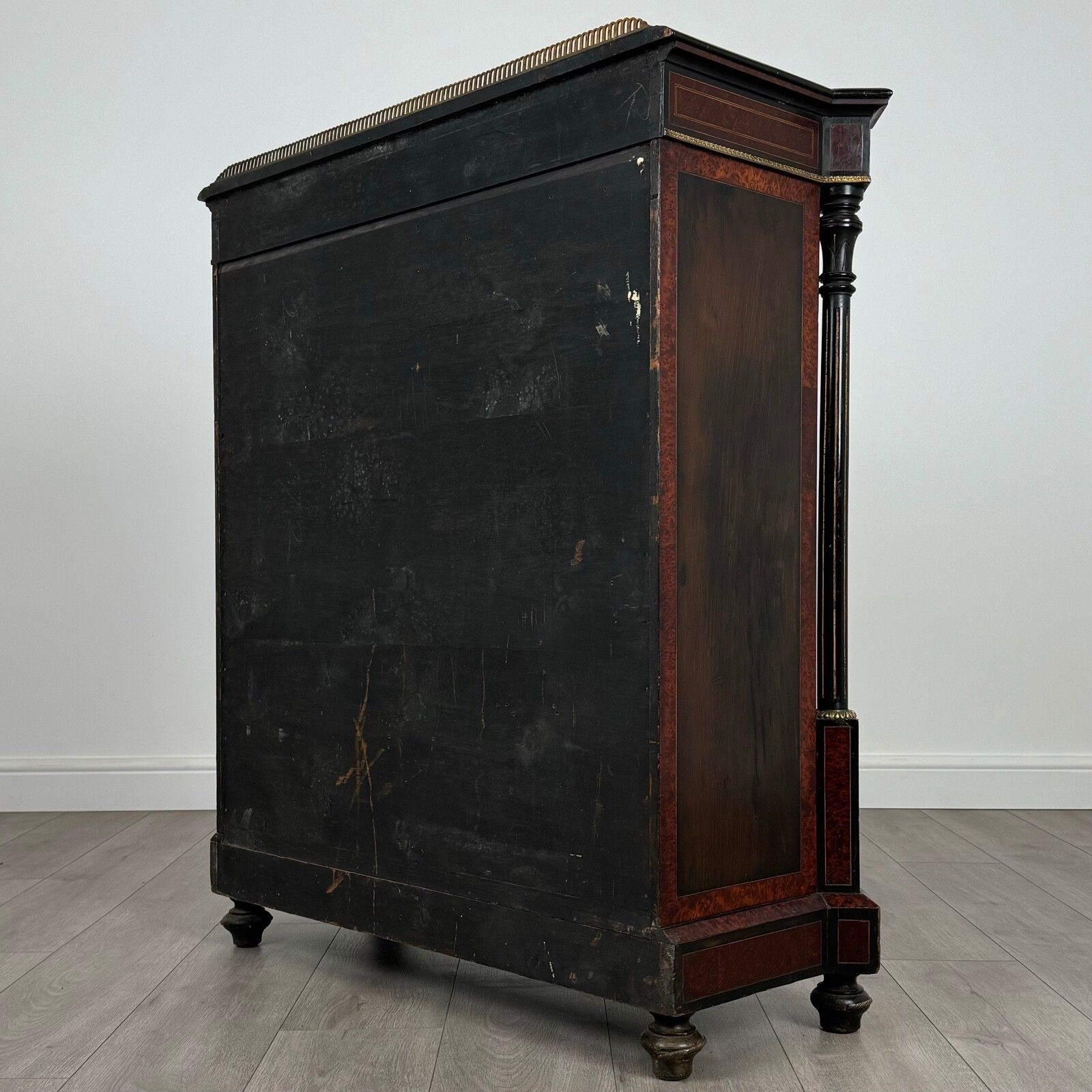 Antique 19th Century Ebonised Pier Cabinet Of Fine Quality ( Ref Af 3786) photo buy