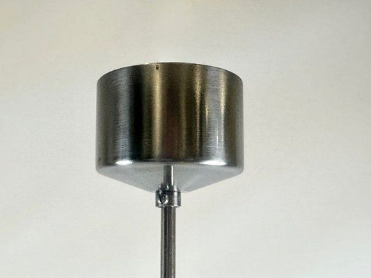 315.0 Mid Century Czech Milk Glass Pendant Lamp From Napako, 1960s photo