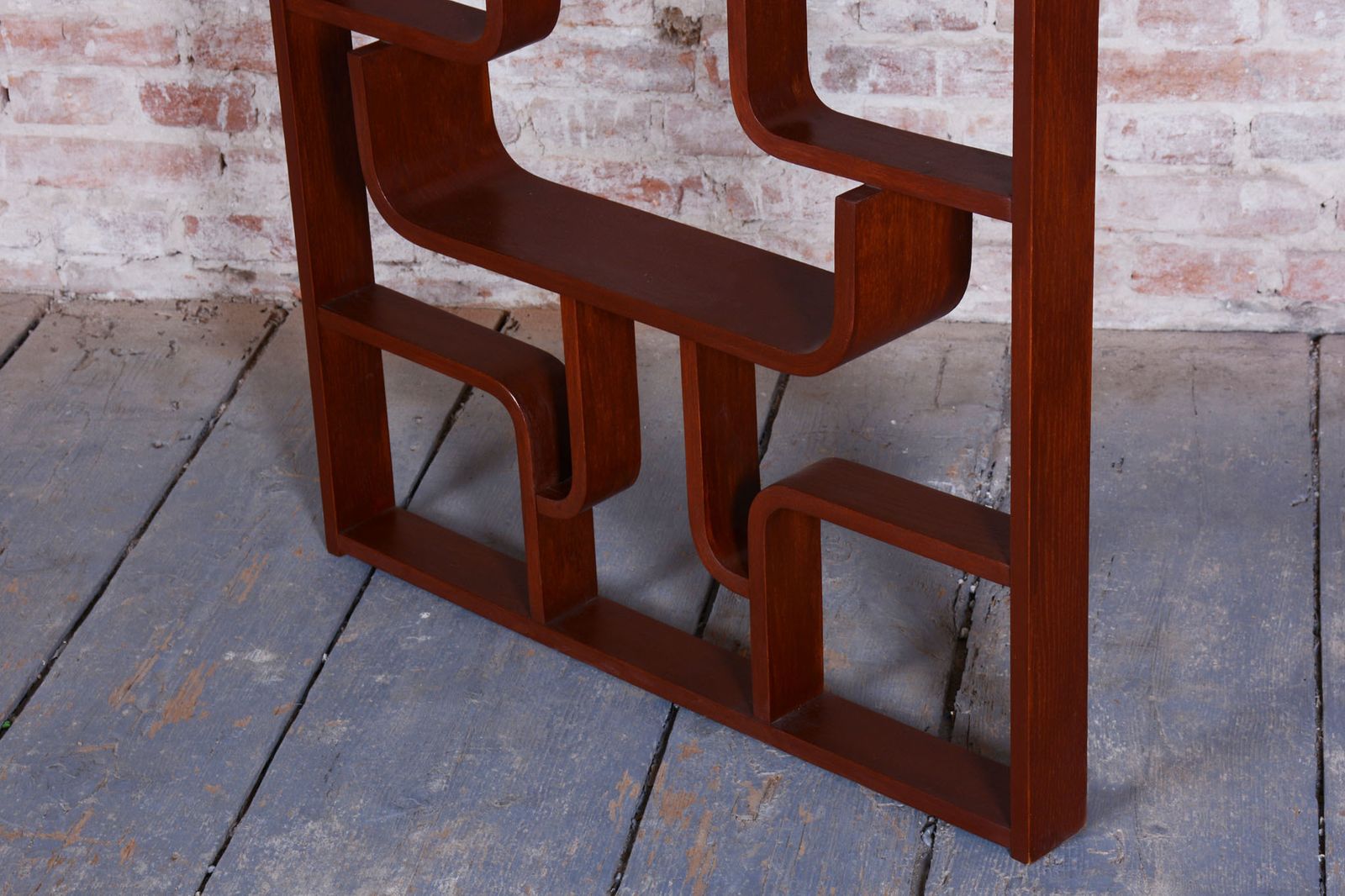 Restored Midcentury Divider, By Ludvik Volak, Revived Polish, Czech, 1960s photo furniture