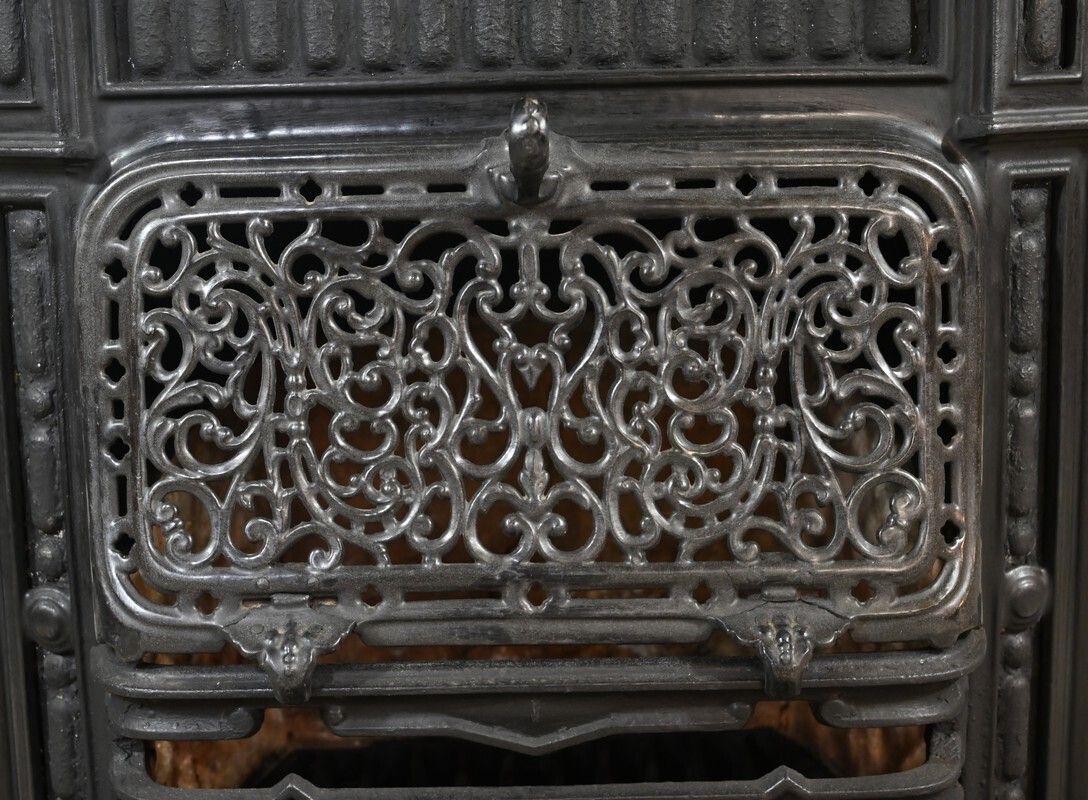 310.0 Cast Iron Coal Stove – Early 20th Century photo