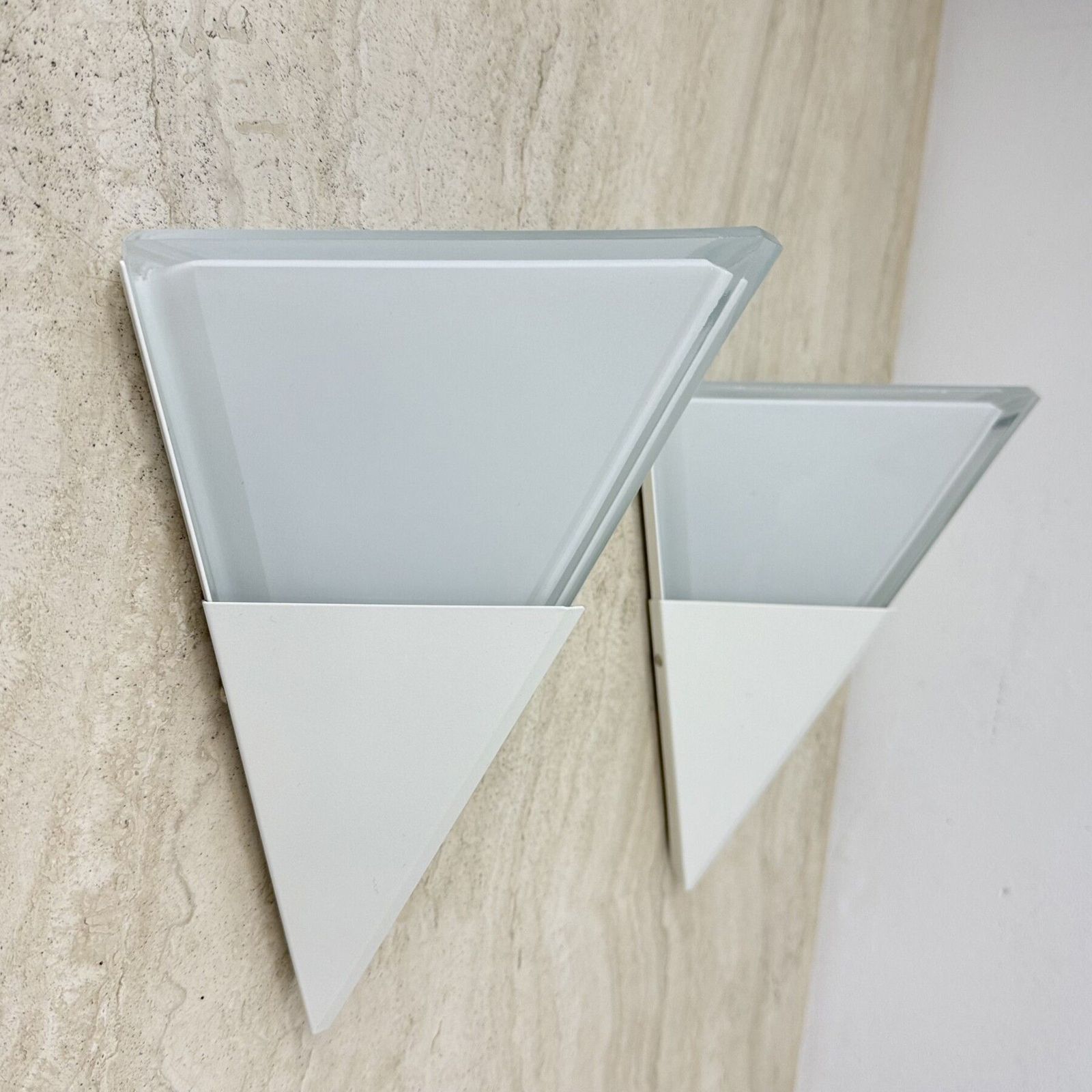 Set Of 2 Limburg Glashütte Glass Wall Lamps Sconce , 1970s photo 469.0