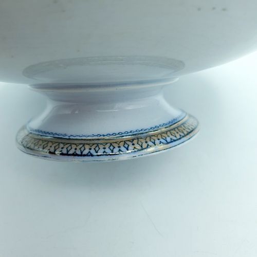 photo vinterior Antique Cakestand H.B & Co. Pekin Pattern Pedistal Chinese Design Hulme & Berkin