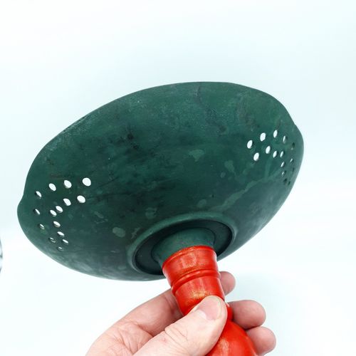 Thai Offering Tray Cast Metal Pedestal Offering Tray Flowers Betel Nuts Incense photo buy