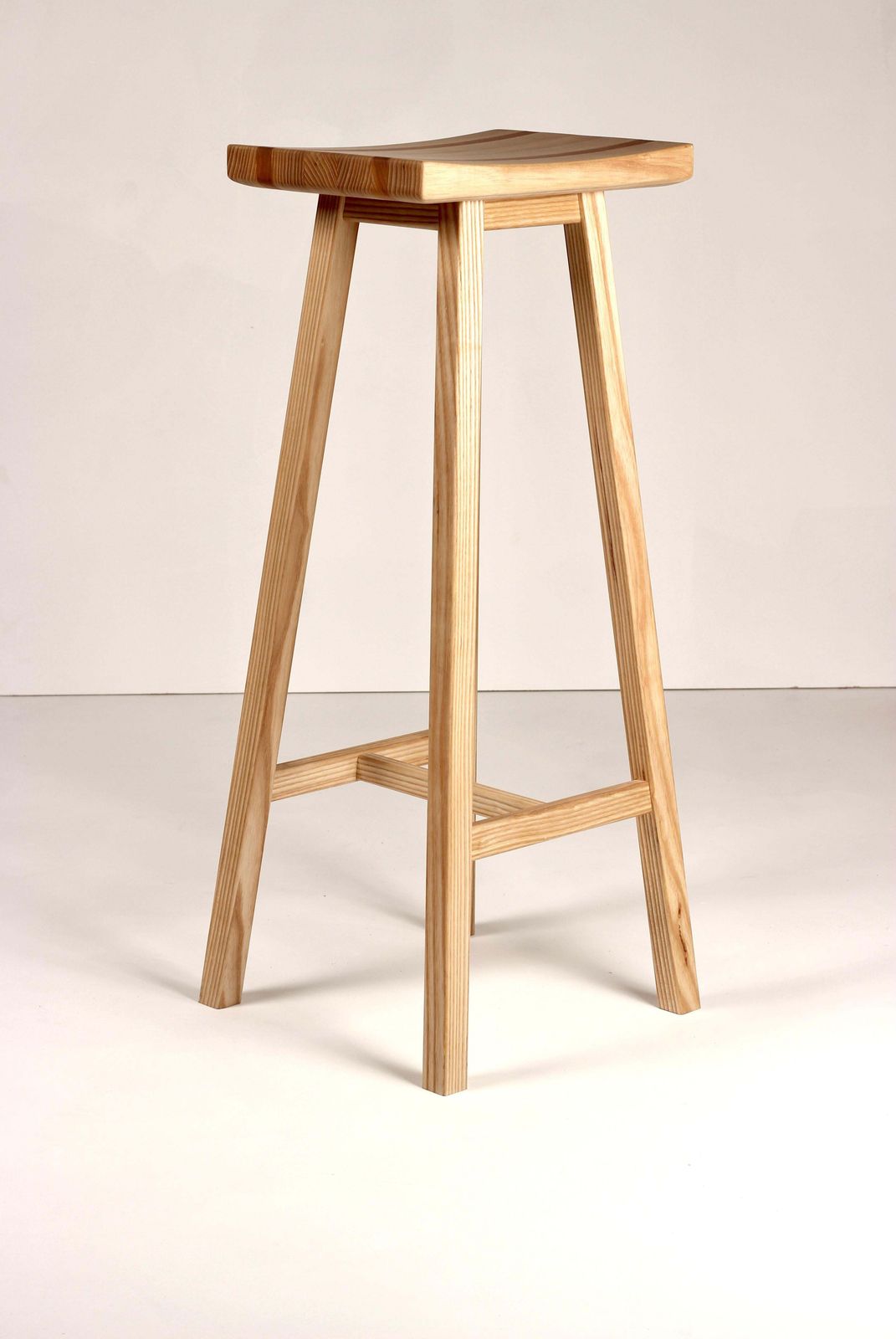 Furniture Bespoke Yama Stool:Scandinavian & Japanese Design With English Craftsmanship photo