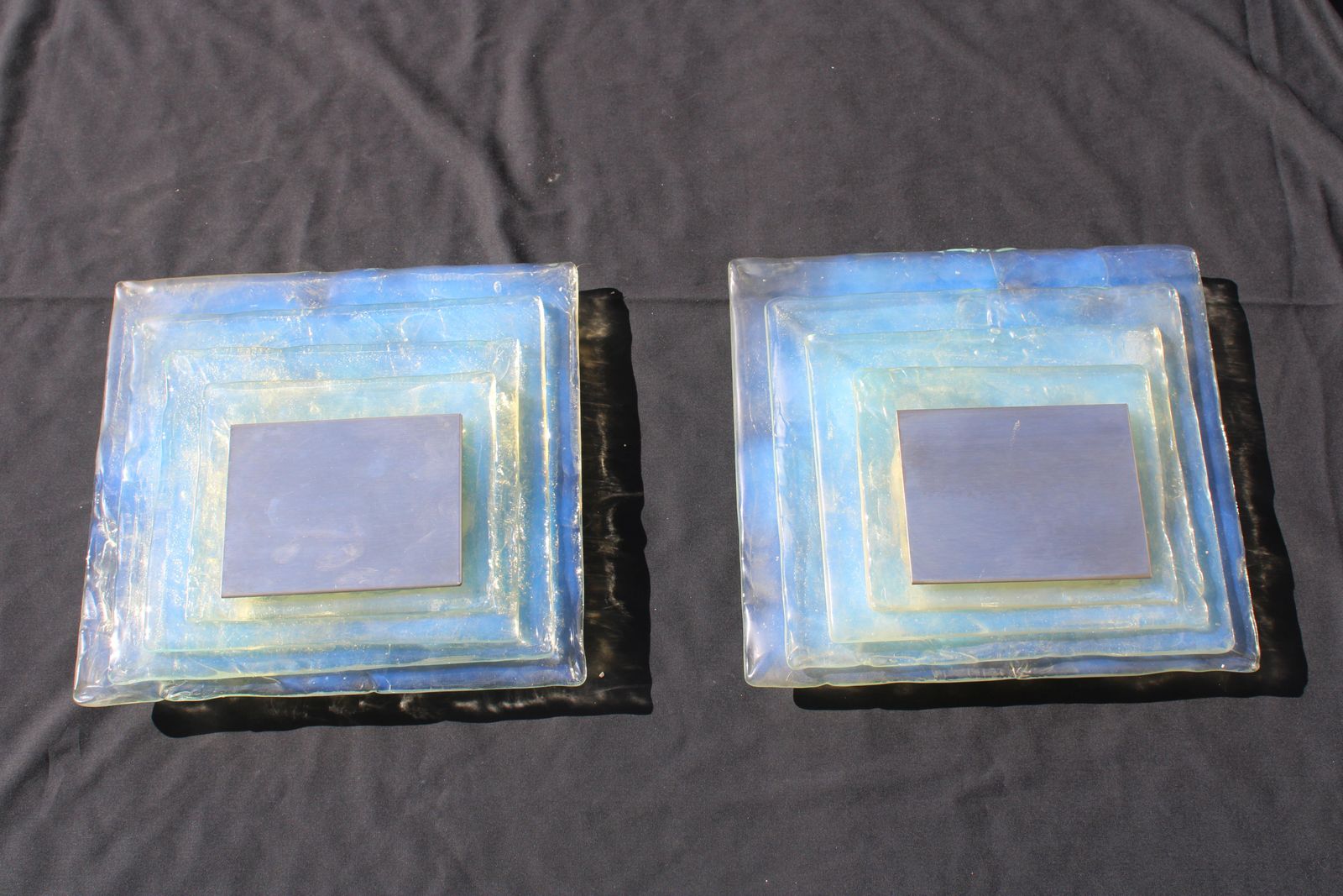Rare Pair Of Carlo Nason Wall Lights For Mazzega Published Book Vetri D'arte photo furniture