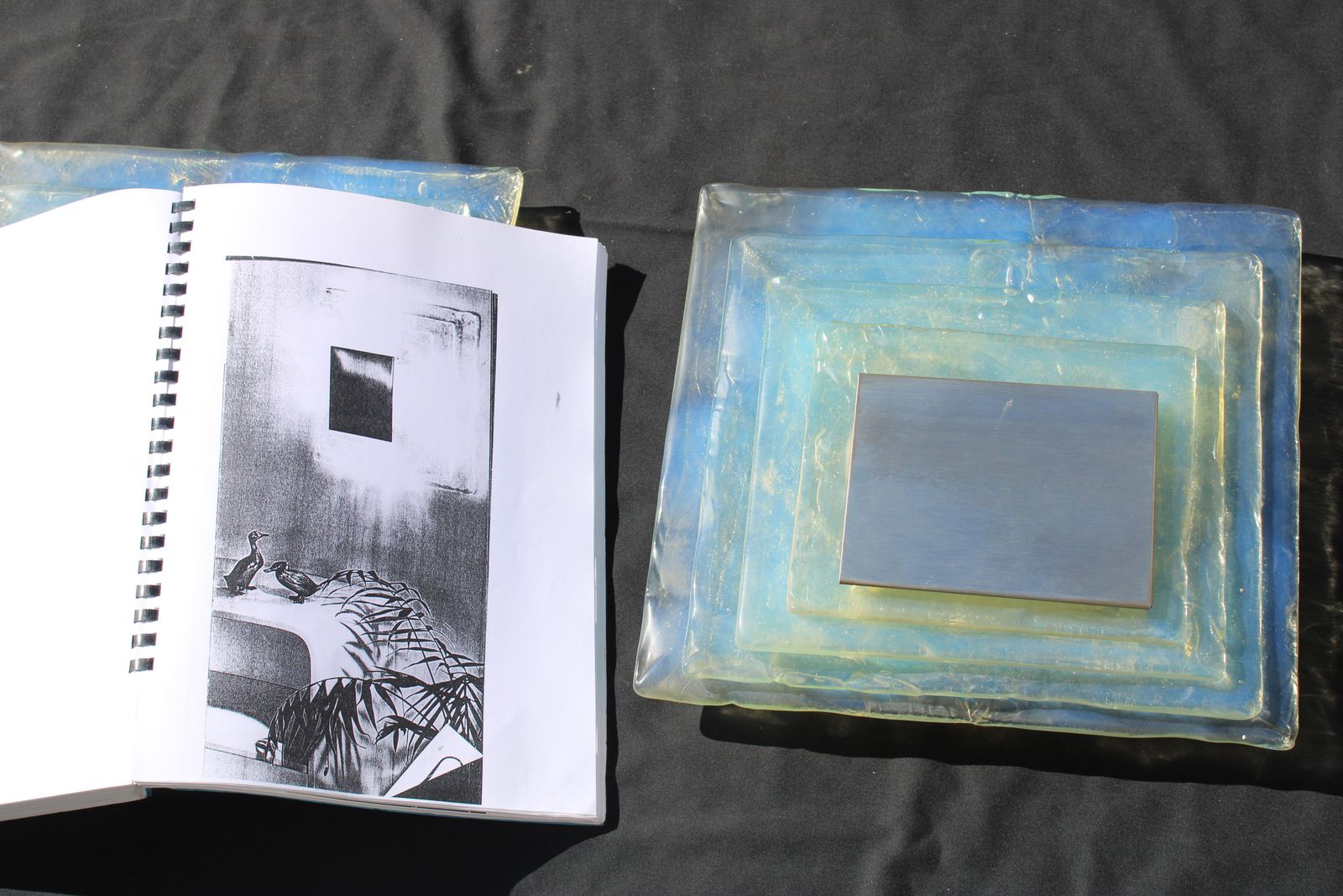 photo for sale Rare Pair Of Carlo Nason Wall Lights For Mazzega Published Book Vetri D'arte