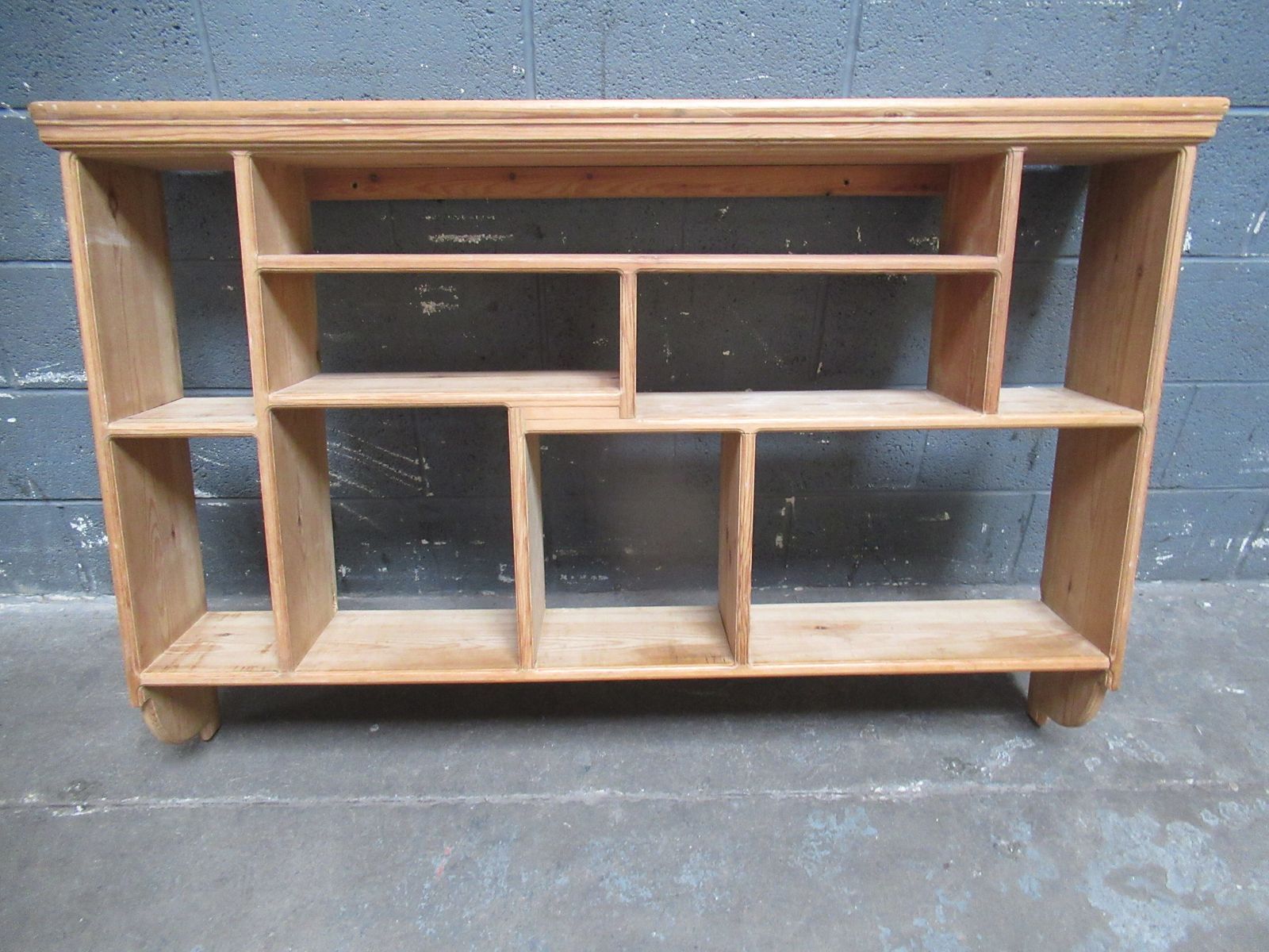 Large   Pine  Wall Rack Shelf photo buy