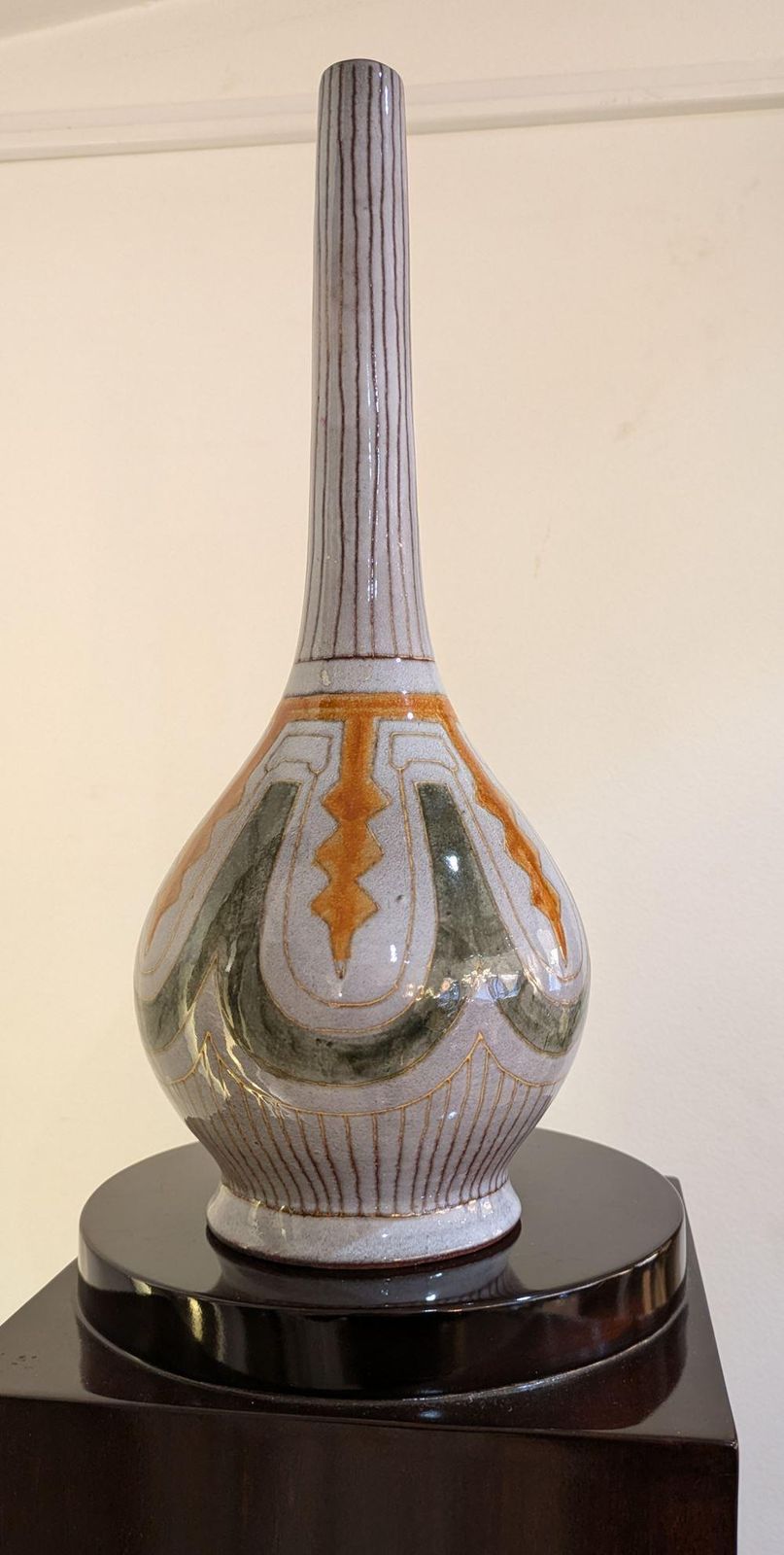 René Maurel ( 1910/1986) , Vallauris Vase Circa 1950 photo Home Decor