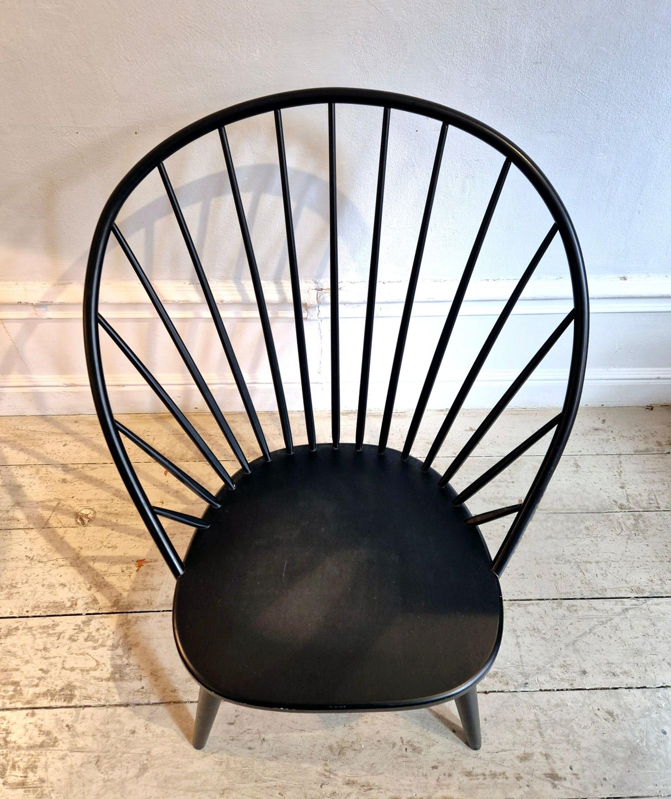 Graphic, Minimalist Chair "Arc"/"Bågen", A Scandinavian Mid Century Classic photo for sale