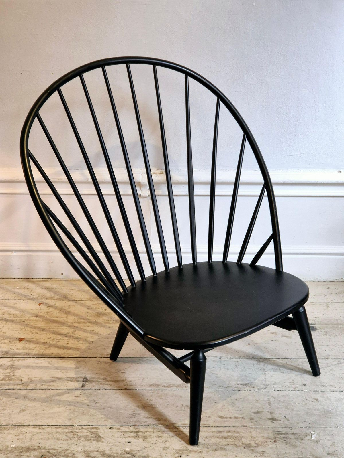 Graphic, Minimalist Chair "Arc"/"Bågen", A Scandinavian Mid Century Classic photo Furniture