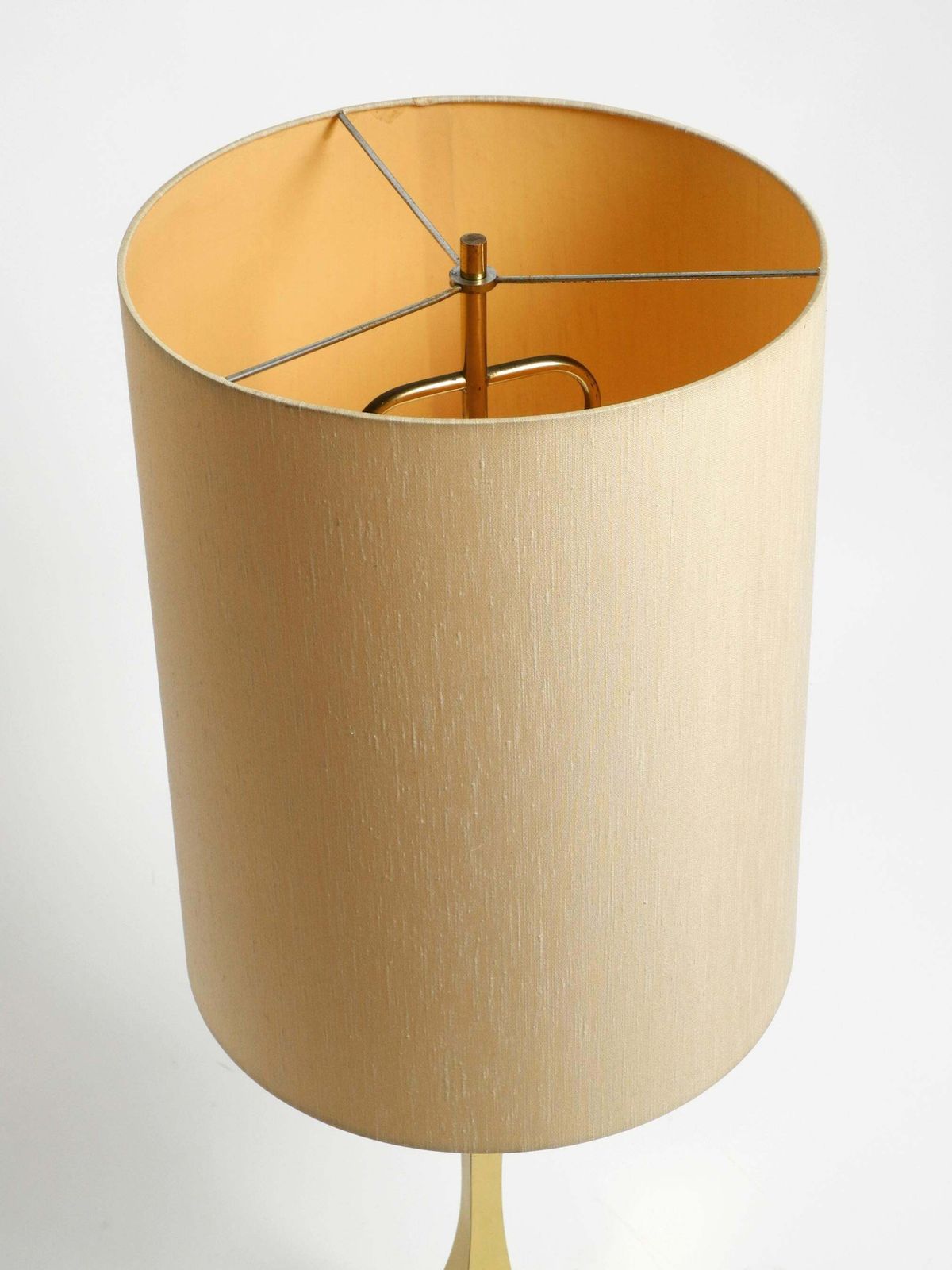 photo vintage Large 70s Brass Table Lamp By Tonello And Montagna Grillo For High Society Italy