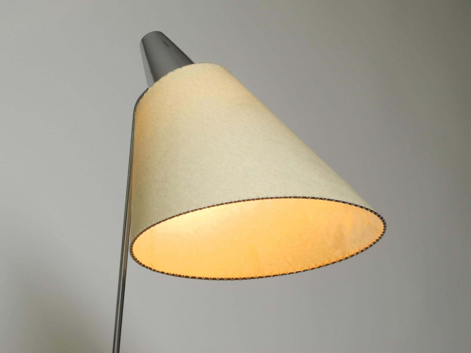 Beautiful Original 1960s Metal Chrome Floor Lamp By Josef Hurka For Napako Czech photo vinterior