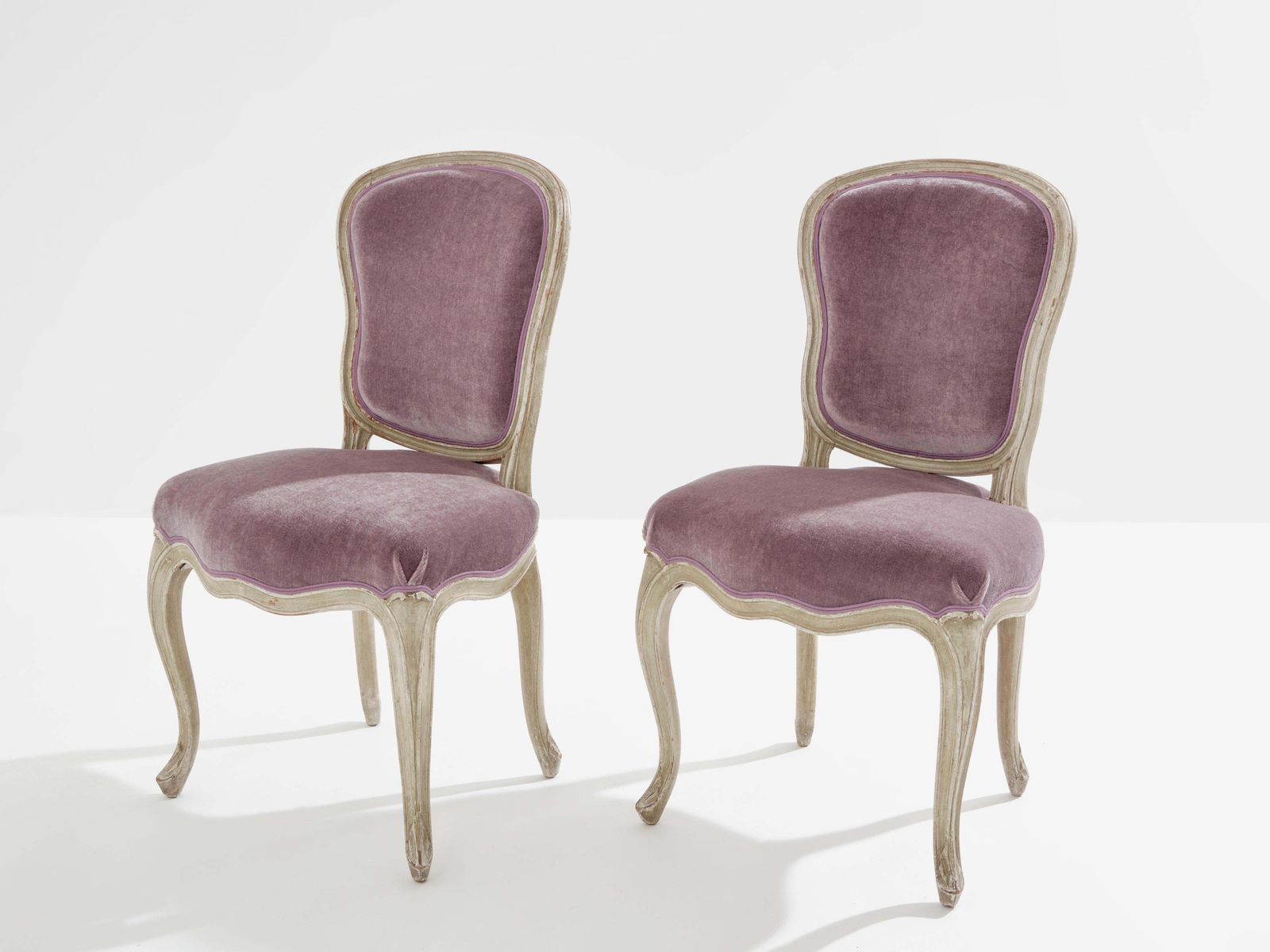 Paire de chaises de style Louis XV néoclassique Maison Jansen, années 1940 photo furniture