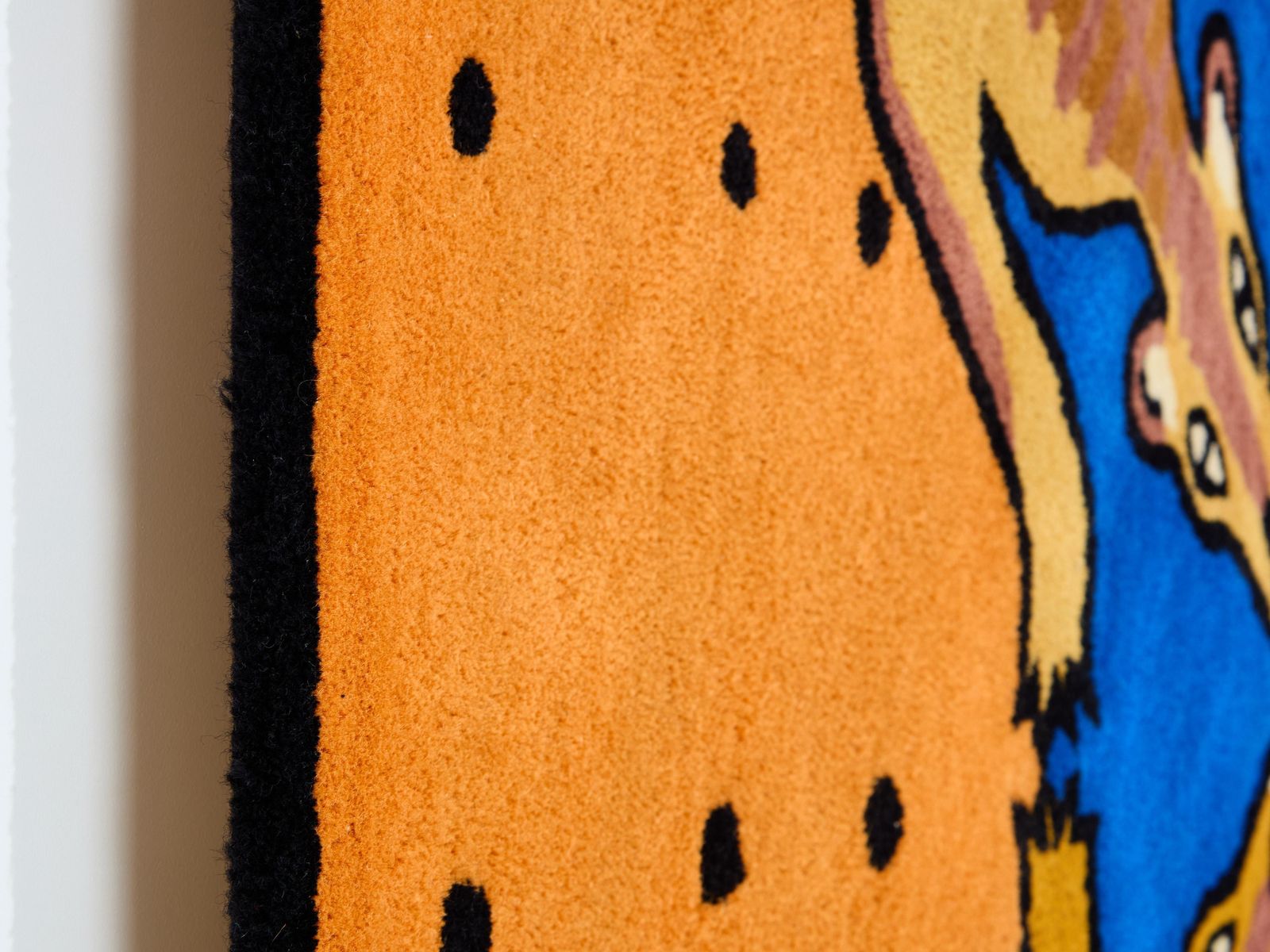 Jean Charles De Castelbajac Desert Bar Tufted Wool Rug 1985 photo vinterior