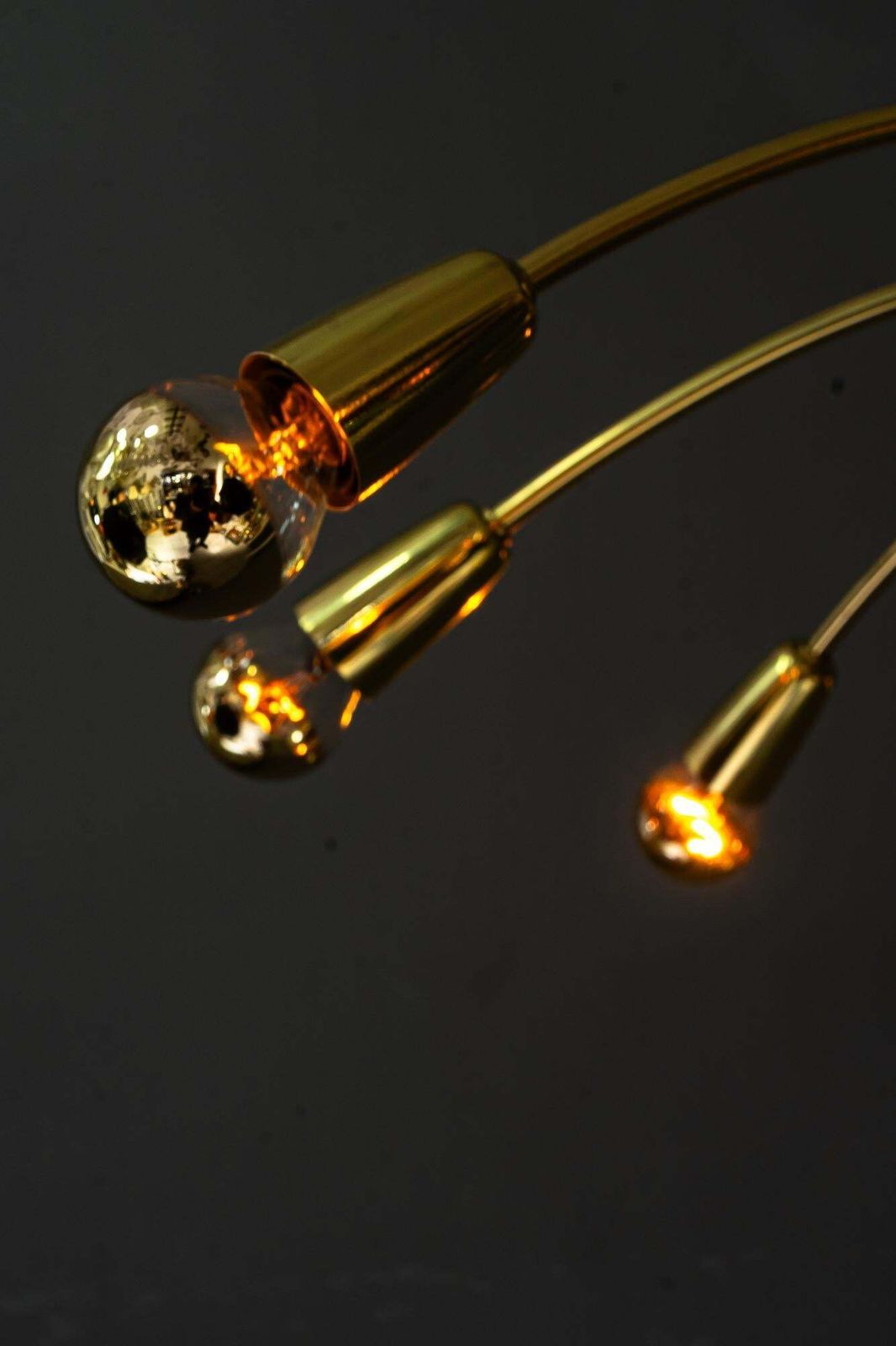 Lighting Big Rupert Nikoll Sputnik Chandelelier With 10 Arms Vienna Around 1950s photo