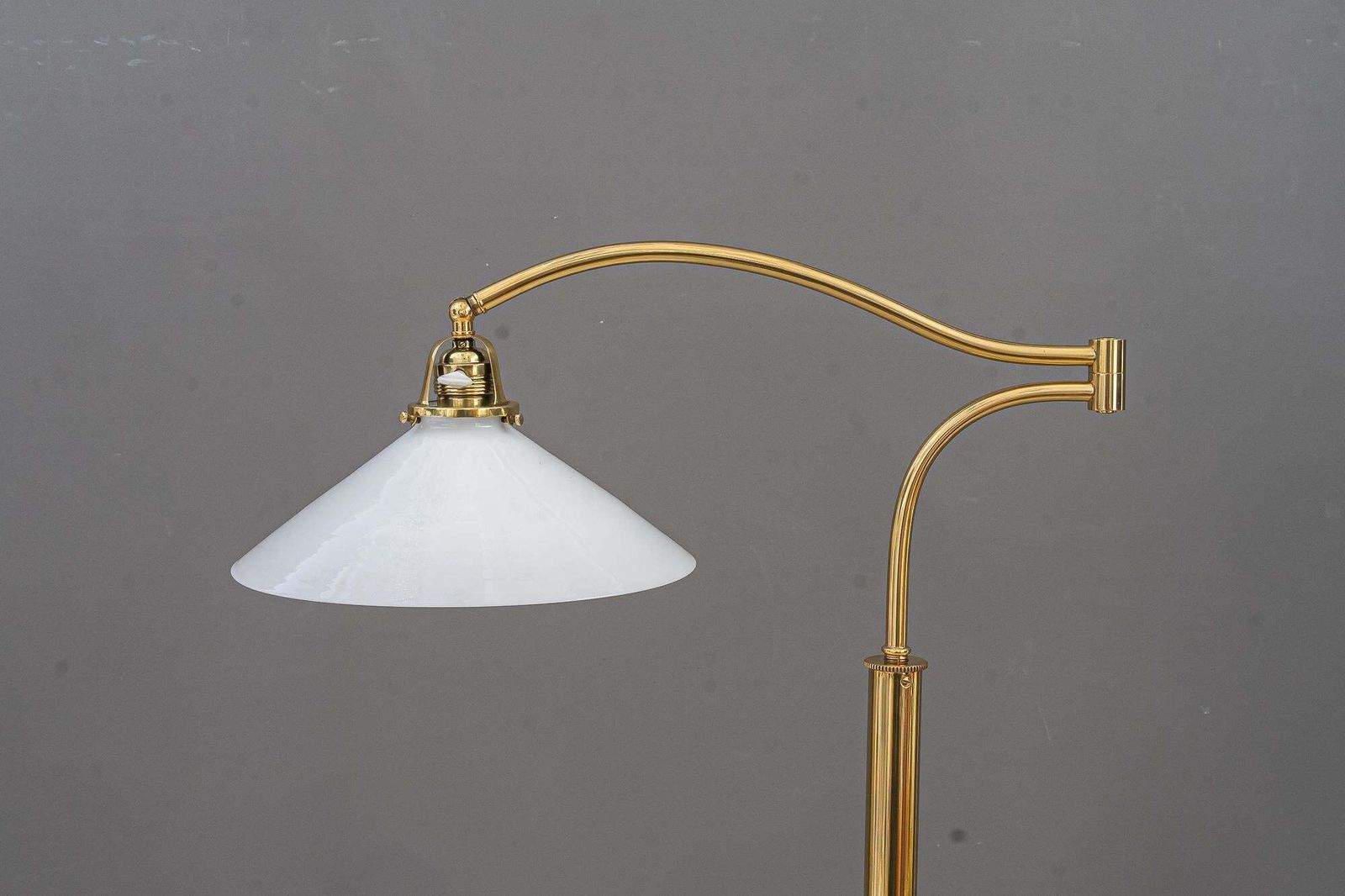 Sviweling And Hight Adjustable Art Deco Floor Lamp Vienna Around 1920s photo furniture