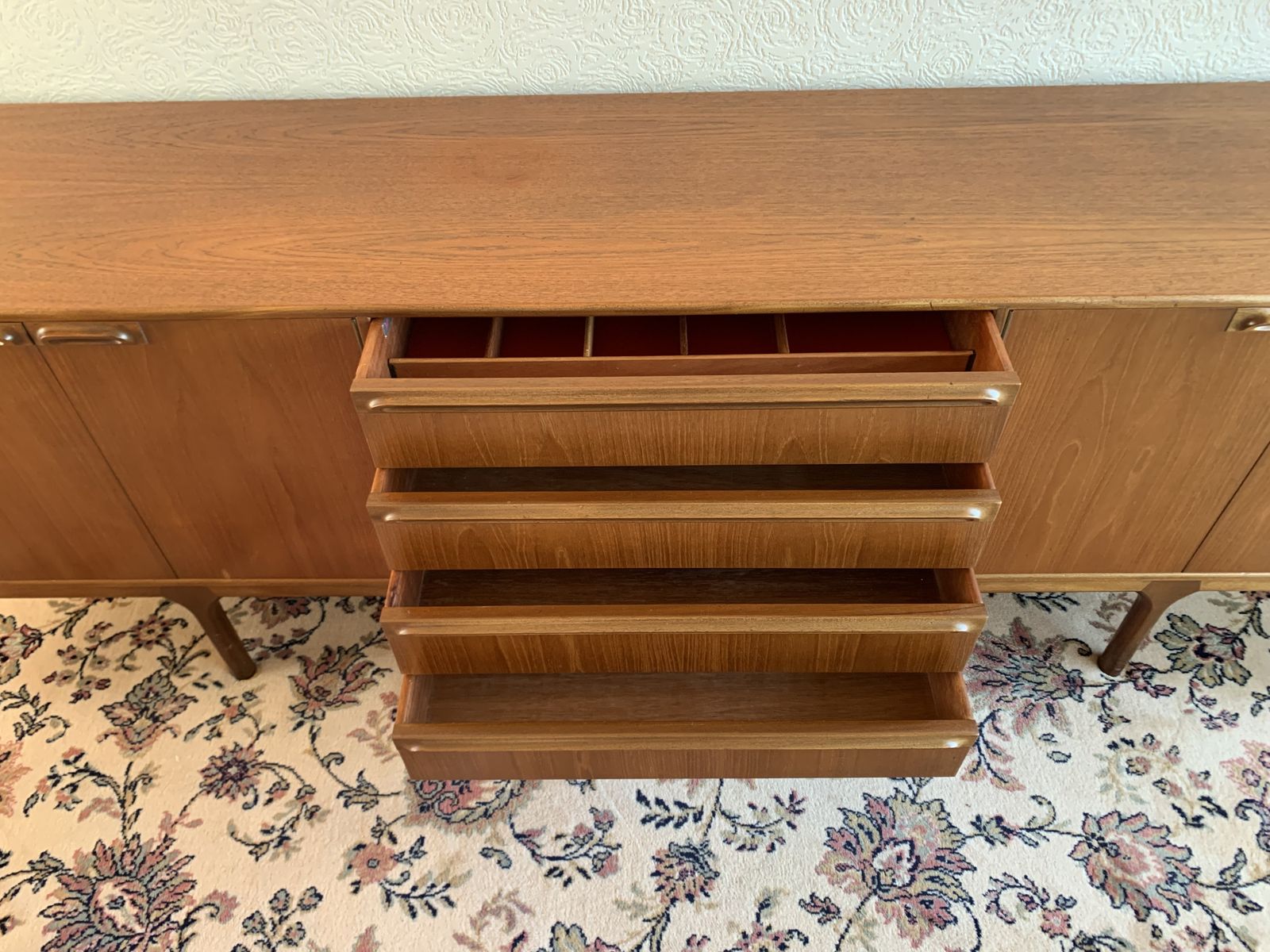photo for sale Mid Century Dunbar Teak Sideboard By McIntosh Of Kirkcaldy.