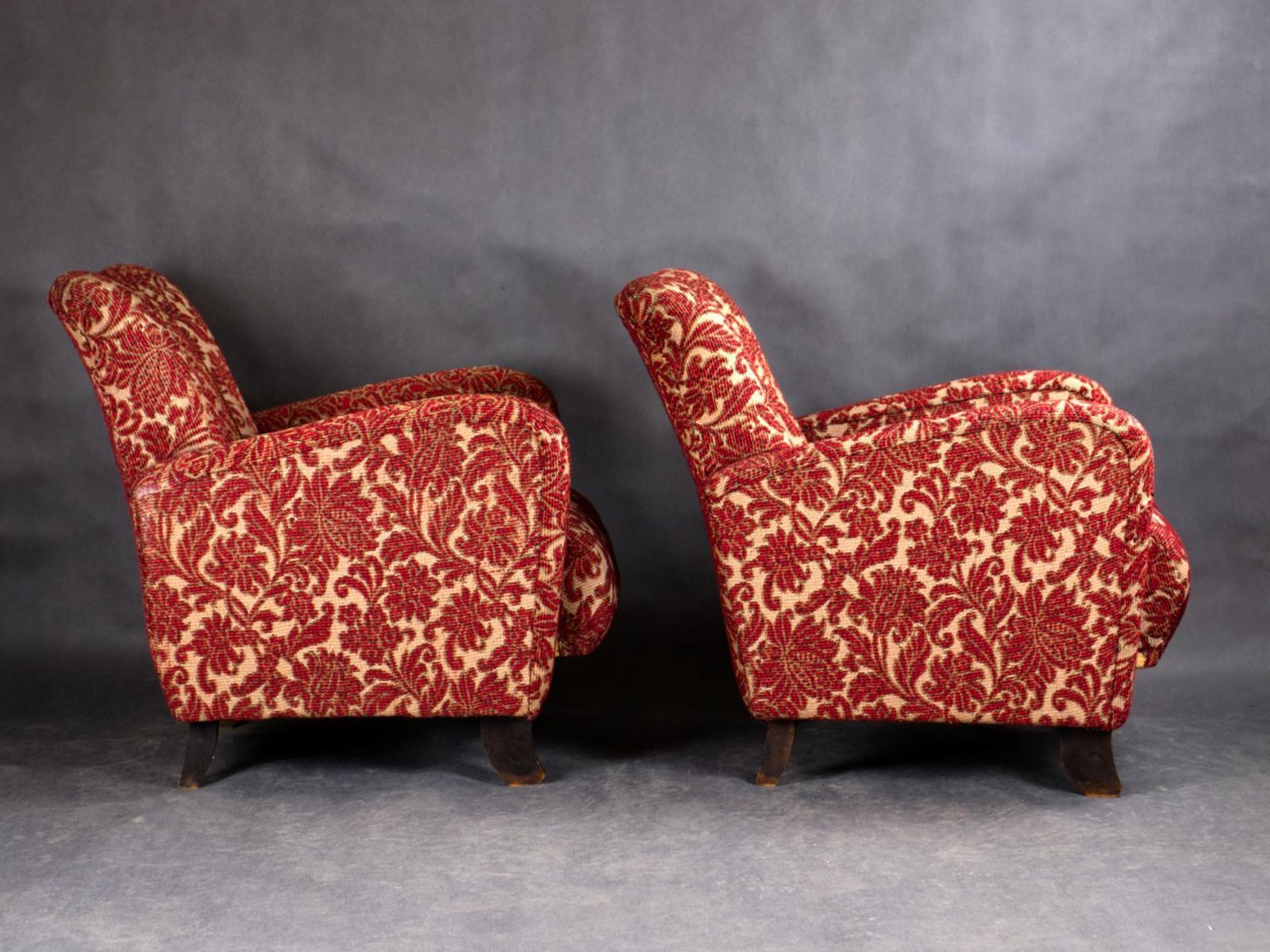 Pair Of Art Deco Armchairs, 1930s photo vinterior
