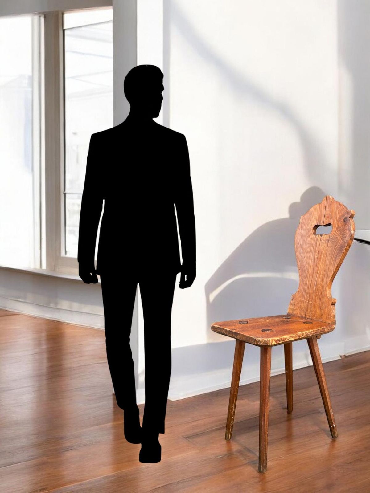 Furniture Alpine Chair In Fir Wood photo