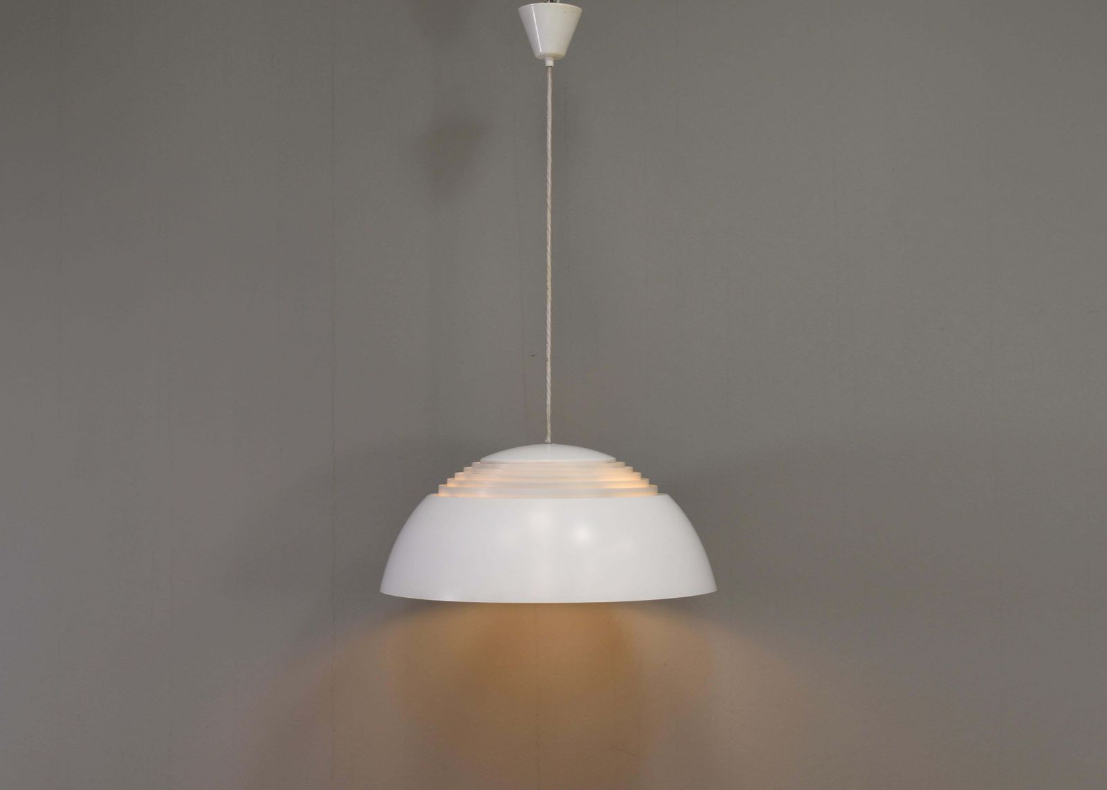 Aj Royal Pendant Lamp By Arne Jacobsen For Louis Poulsen, Denmark   1957 photo for sale