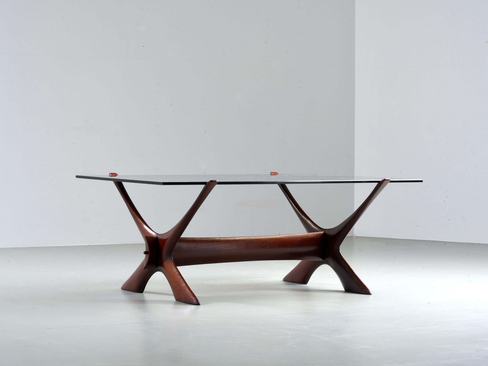 'Condor' Salontafel Van Fredrik Schriever Abeln Voor Orbro Glass, Zweden, Ca. Jaren 1960 photo furniture
