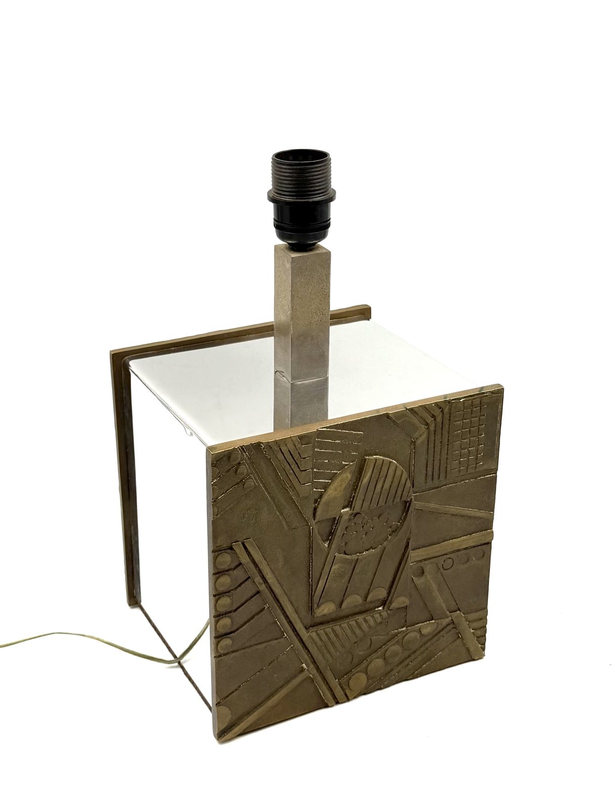 Luciano Frigerio, Hollywood Regency Table Lamp Base, Italy 1970 photo vinterior