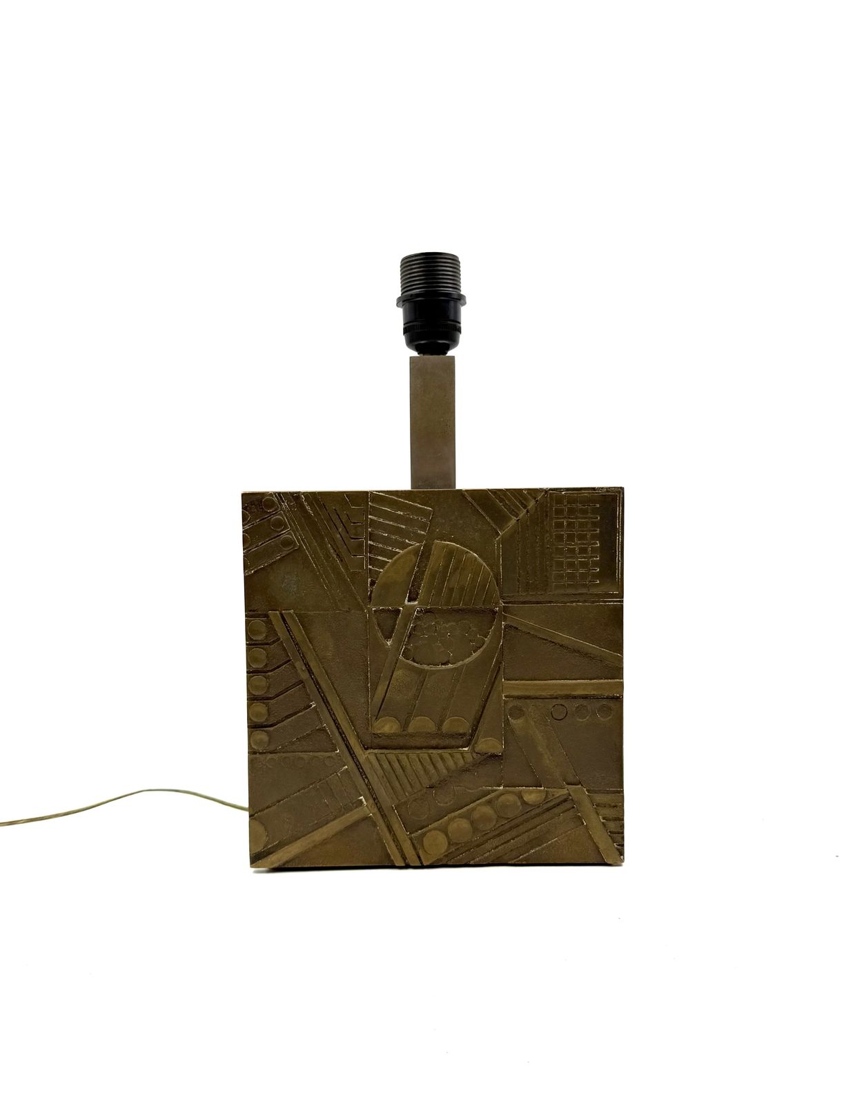 Lighting Luciano Frigerio, Hollywood Regency Table Lamp Base, Italy 1970 photo