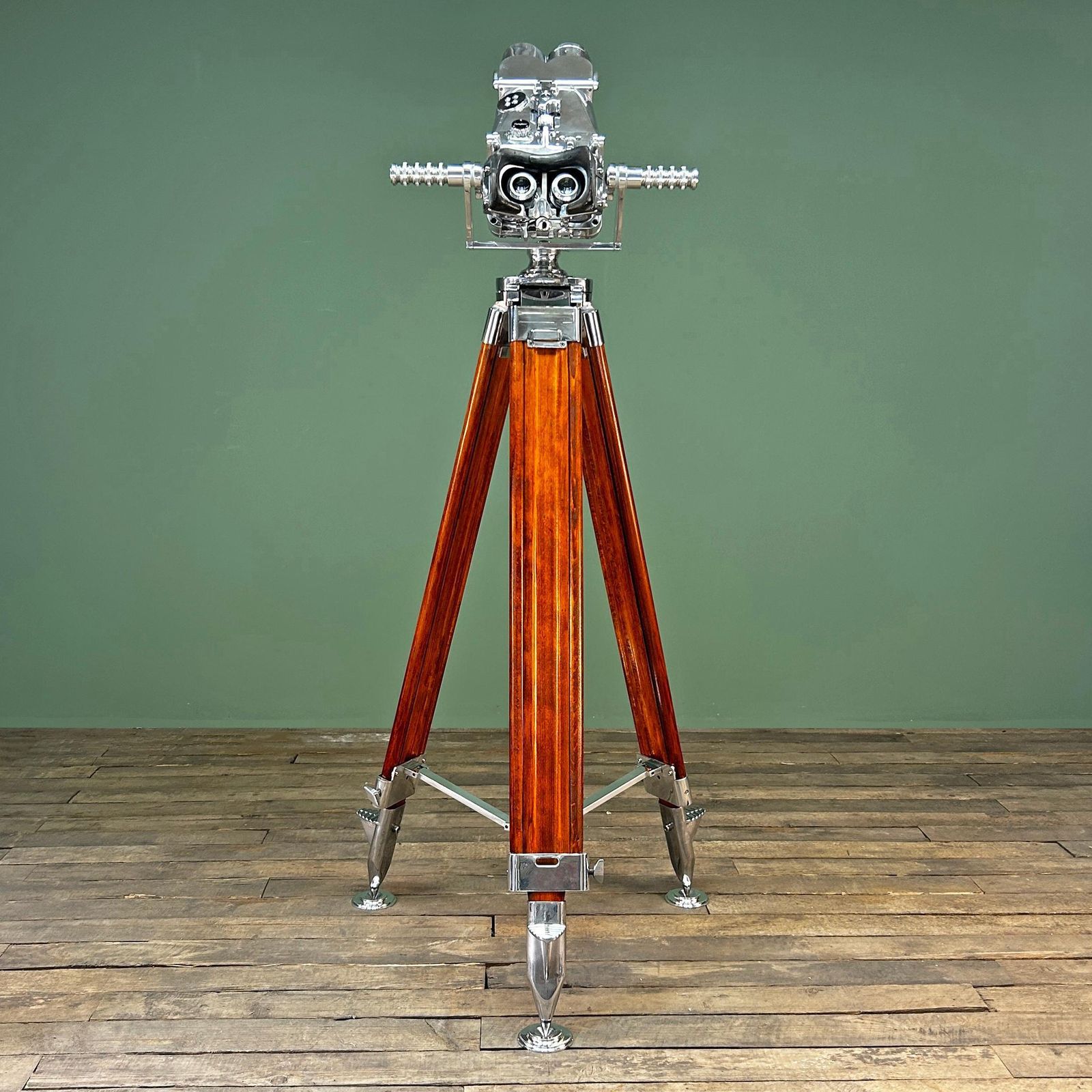 1940's Ww2 Carl Zeiss Blc Flak 12x60 Anti Aircraft Binoculars photo Home Decor