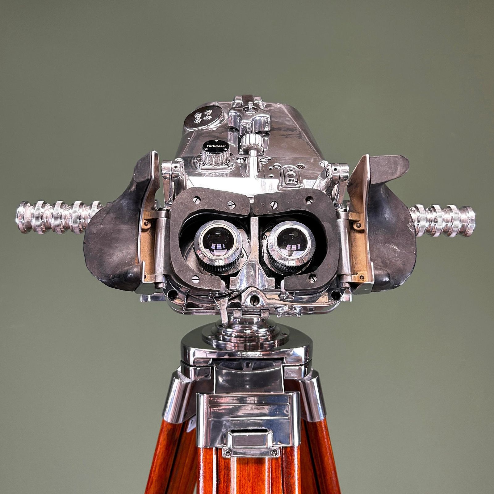 7924.0 1940's Ww2 Carl Zeiss Blc Flak 12x60 Anti Aircraft Binoculars photo