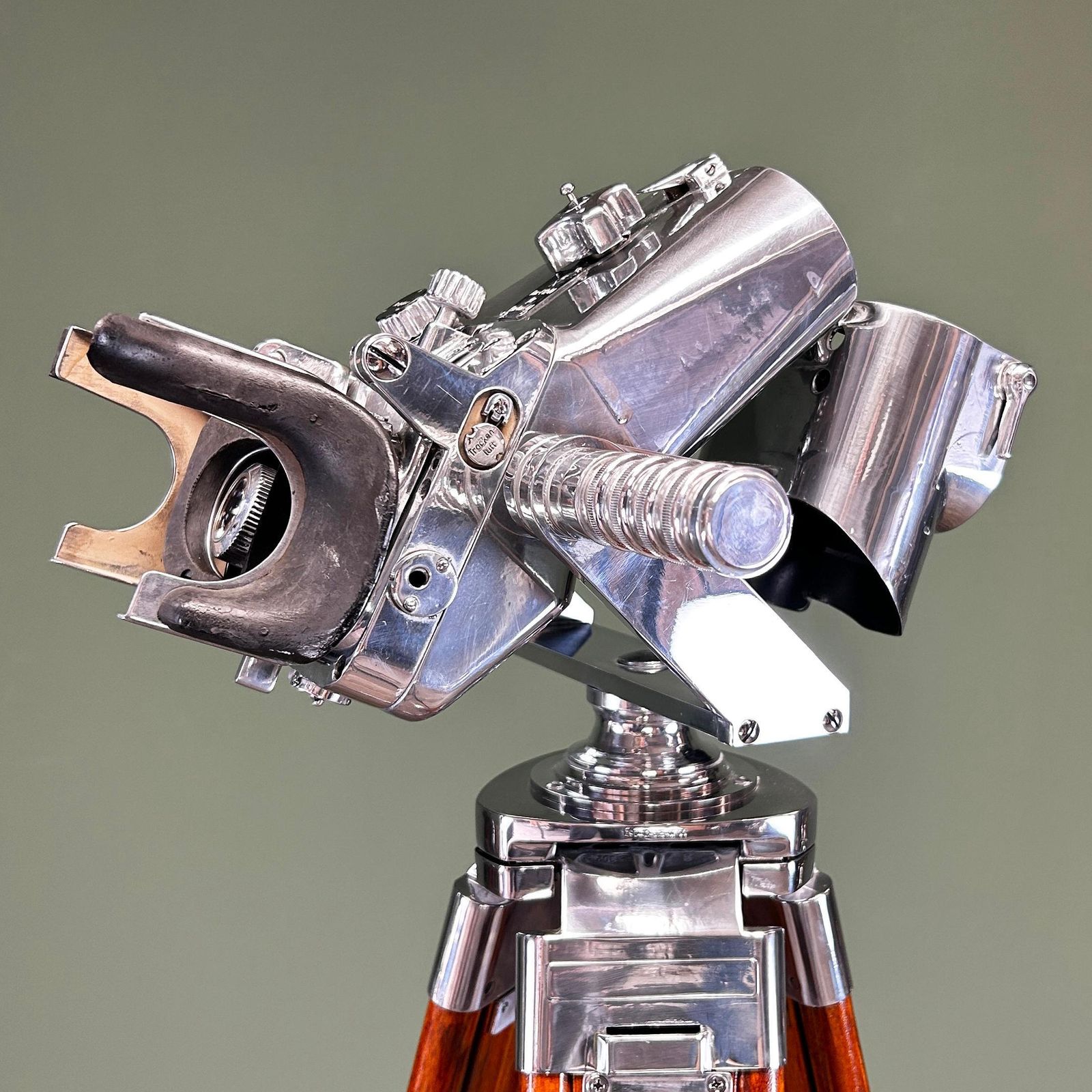 photo vinterior 1940's Ww2 Carl Zeiss Blc Flak 12x60 Anti Aircraft Binoculars