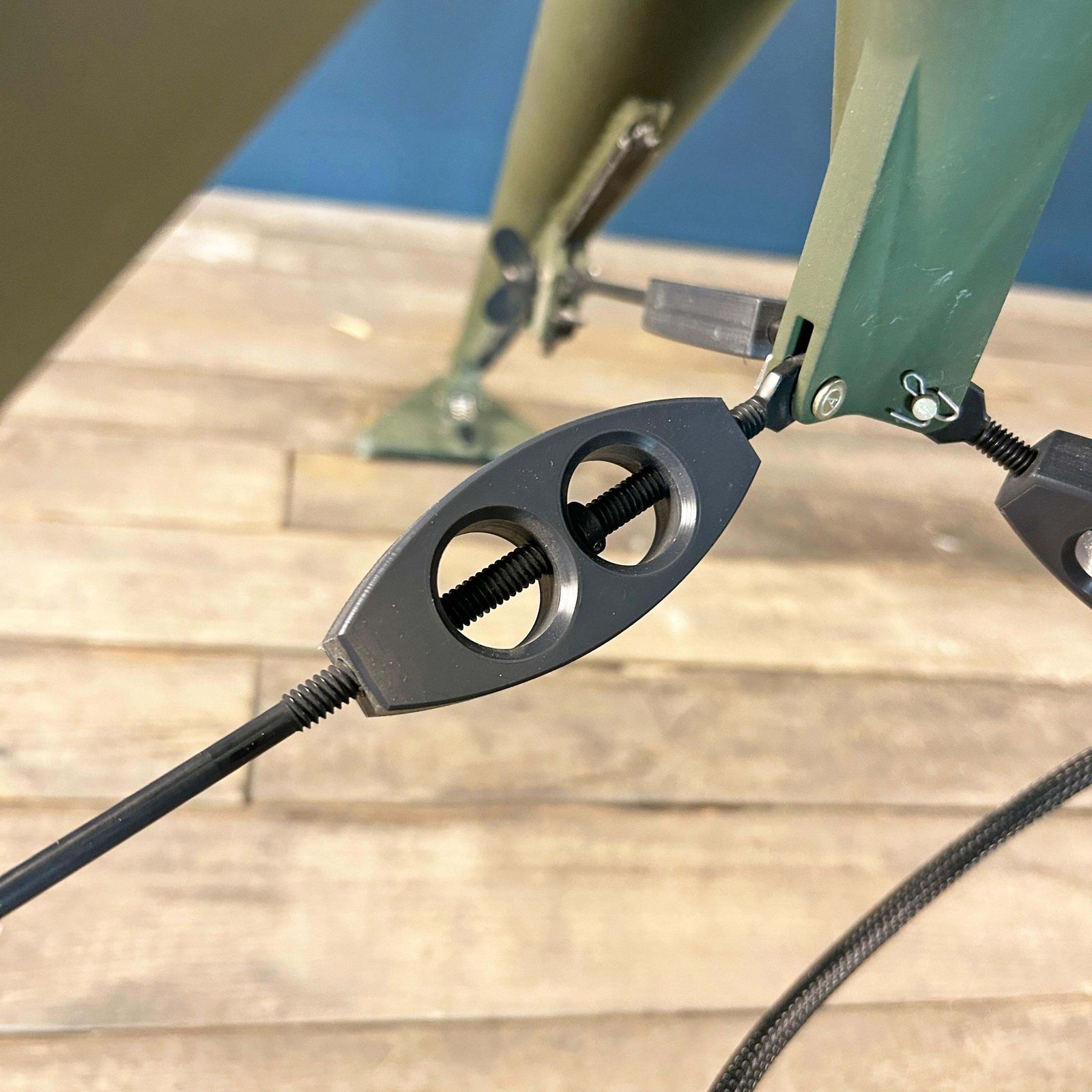 photo vinterior Late Century Brass And Stainless Searchlight   Us Army Tripod And Marine Switch
