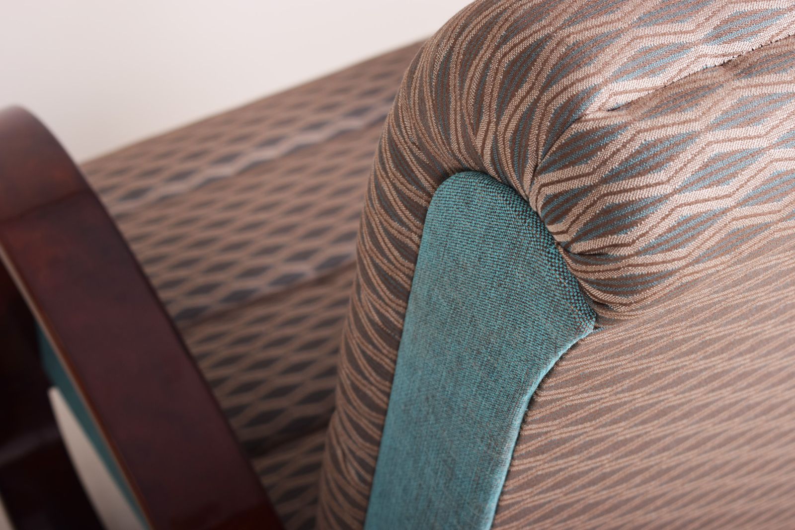 Pair Of Restored Art Deco Armchairs, By Miroslav Navrátil, Walnut, Czech, 1930s photo Furniture