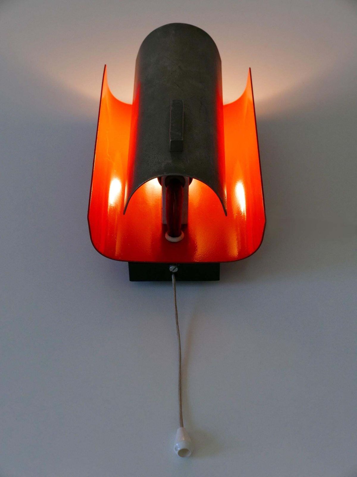 photo for sale Extremely Rare Mid Century Sconce Or Wall Lamp By Sölken Leuchten Germany 1960s