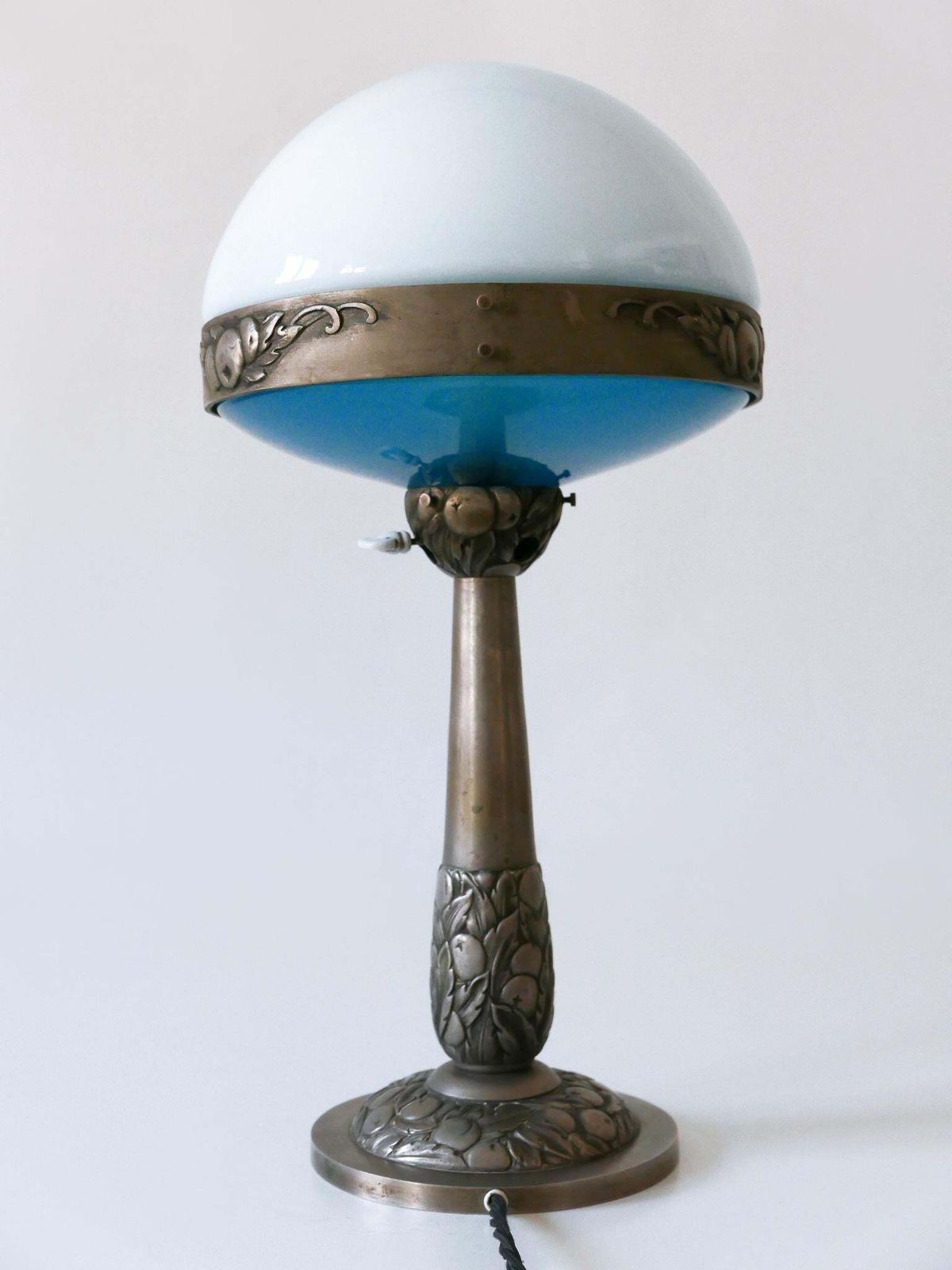 photo for sale Monumental French Art Deco Table Lamp 'Ilrin' By L. Bosi & Cie. Paris 1930s