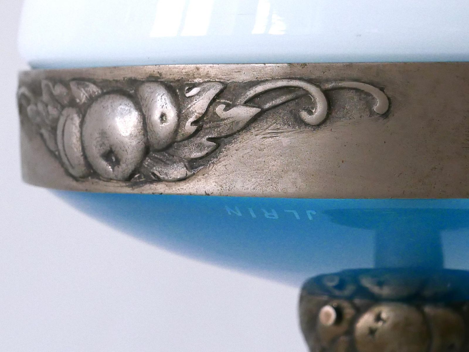 Lighting Monumental French Art Deco Table Lamp 'Ilrin' By L. Bosi & Cie. Paris 1930s photo