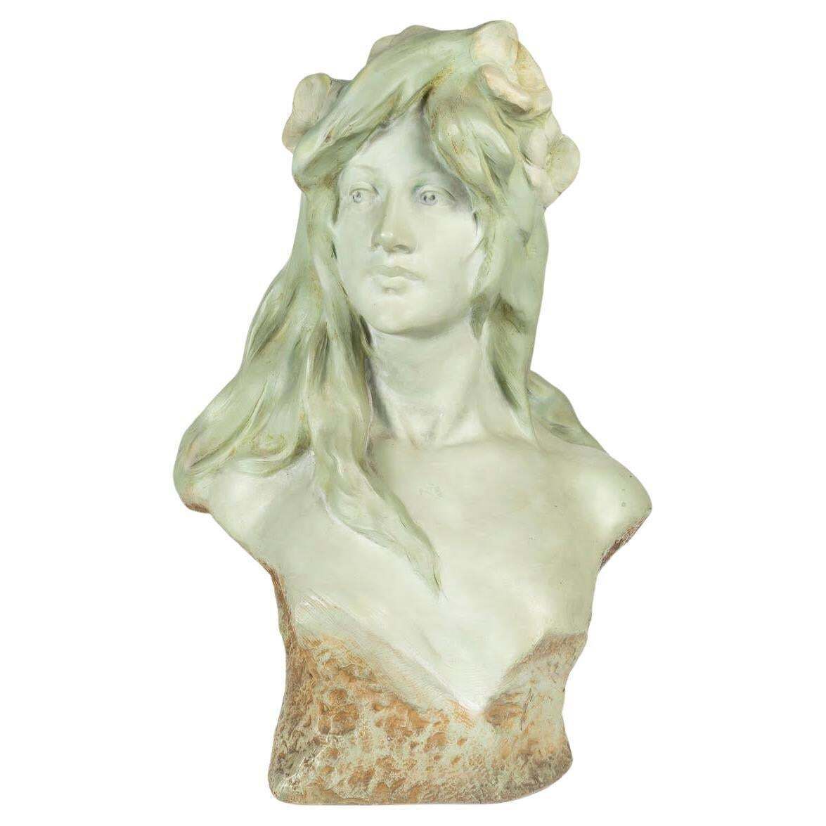 Terracotta Sculptures, Art Nouveau Period, 1900.